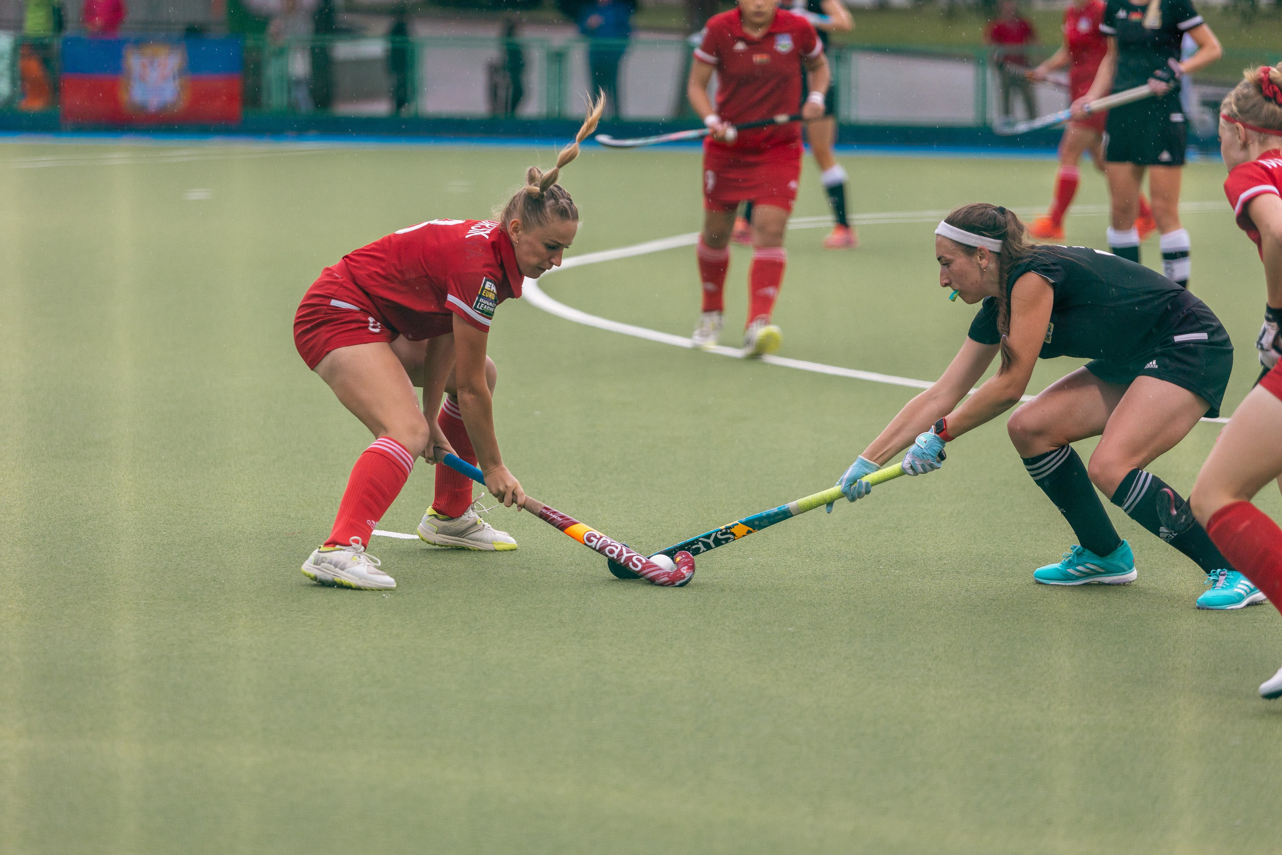 Хоккей на траве. Девушки. ХК Минск — ХК Виктория (Смолевичи) 10.06.2024. Профессиональный интерьерный и репортажный фотограф Минск и РБ. Максим Орлов