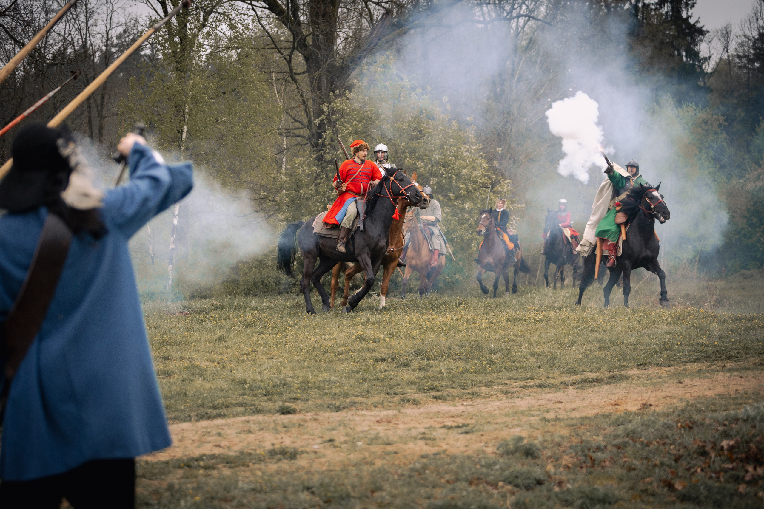 Золотая шпора. Огнем и мечем. День третий. Бой на поле. Профессиональный интерьерный и репортажный фотограф Минск и РБ. Максим Орлов