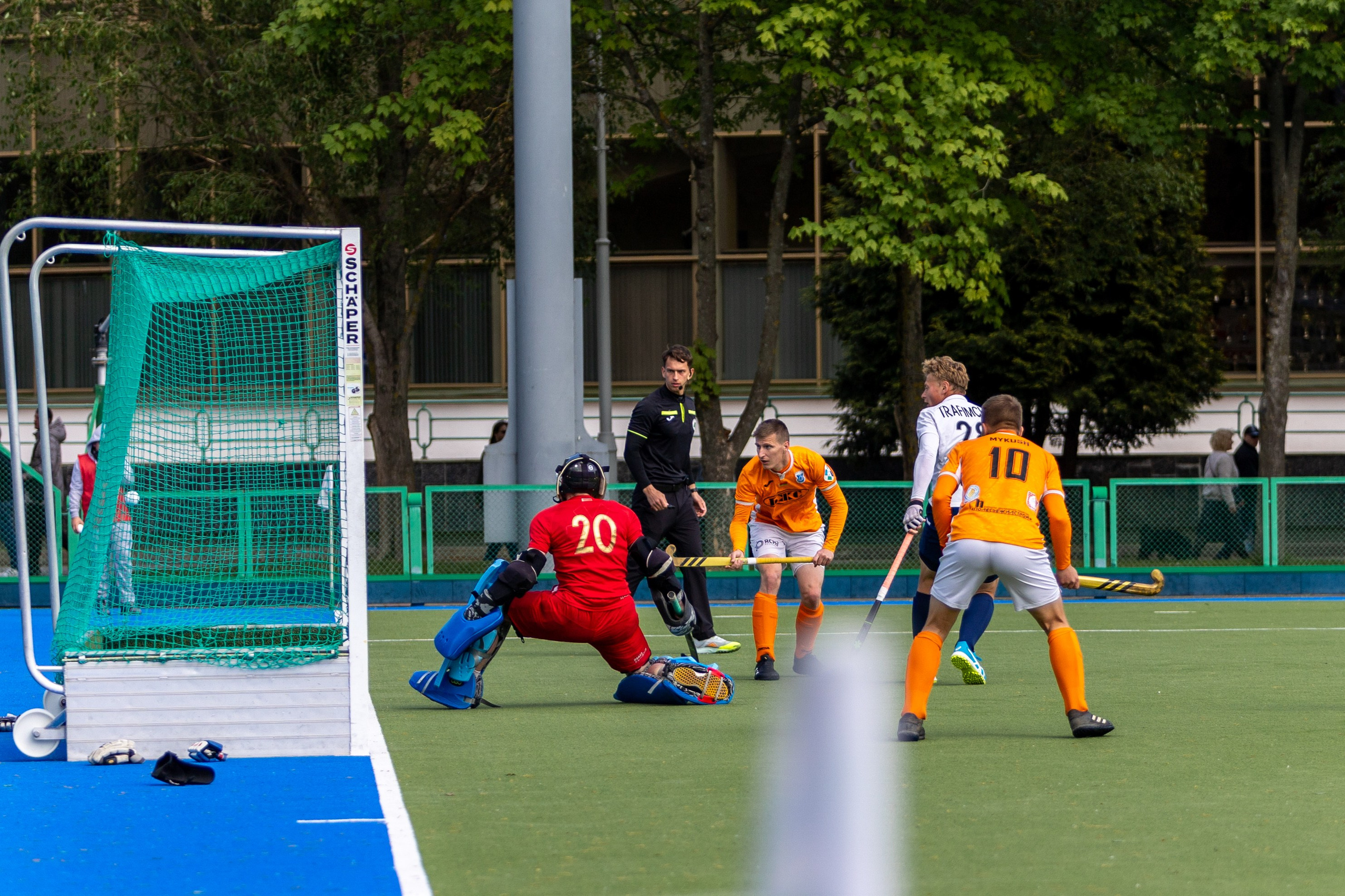 Хоккей на траве. ХК Минск — СК Строитель 11.05.2024. Профессиональный интерьерный и репортажный фотограф Минск и РБ. Максим Орлов