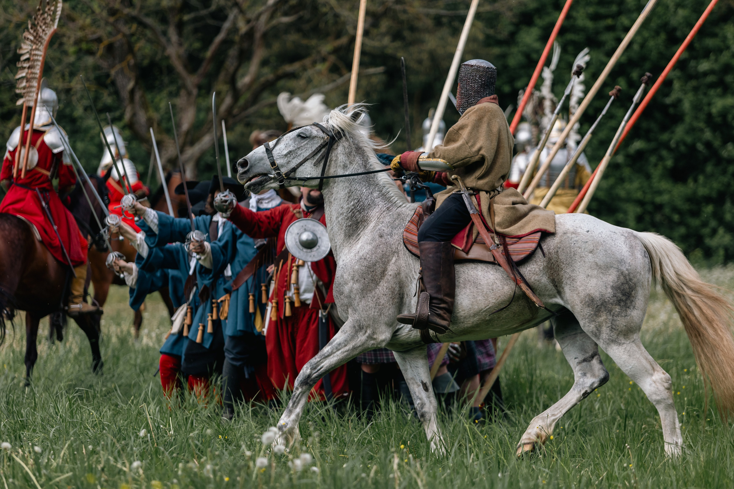 Золотая шпора. Маневры 17 века. Профессиональный интерьерный и репортажный фотограф Минск и РБ. Максим Орлов