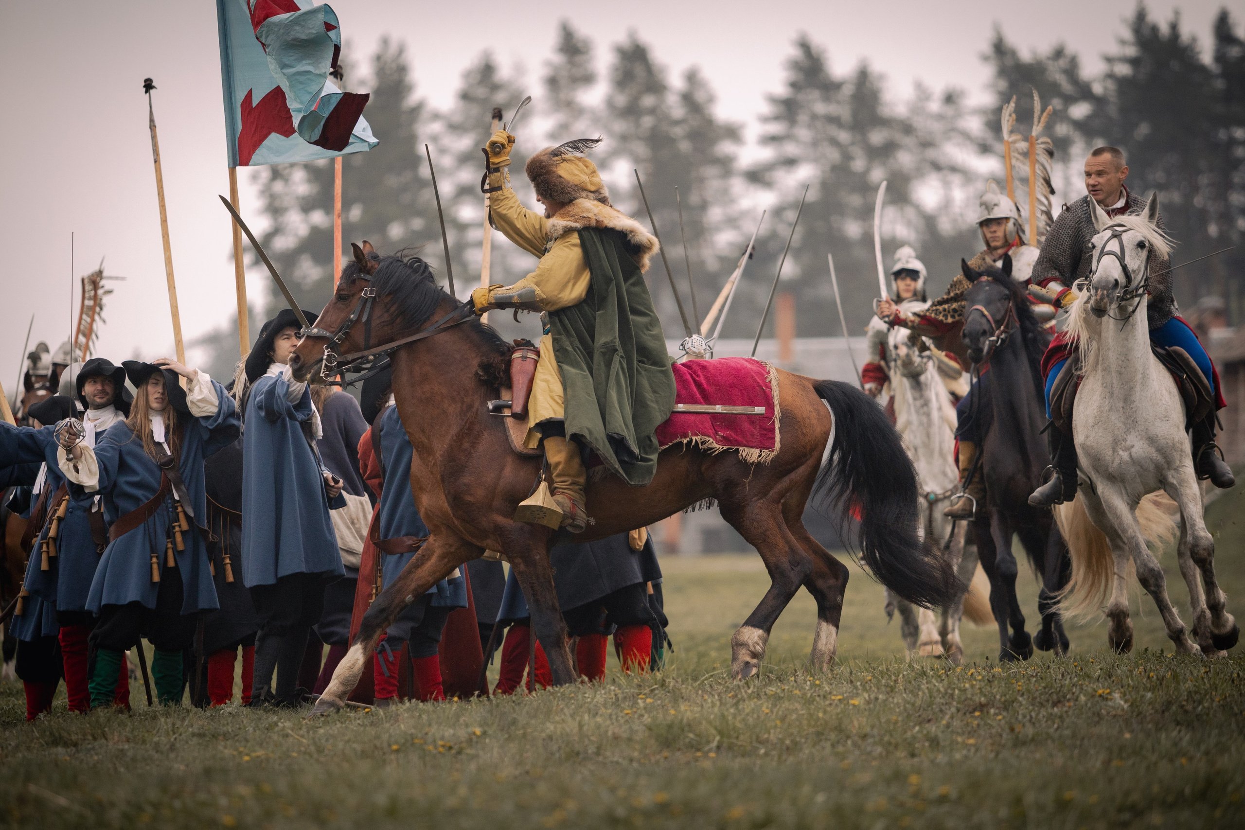 Золотая шпора. Огнем и мечем. День третий. Бой на поле. Профессиональный интерьерный и репортажный фотограф Минск и РБ. Максим Орлов