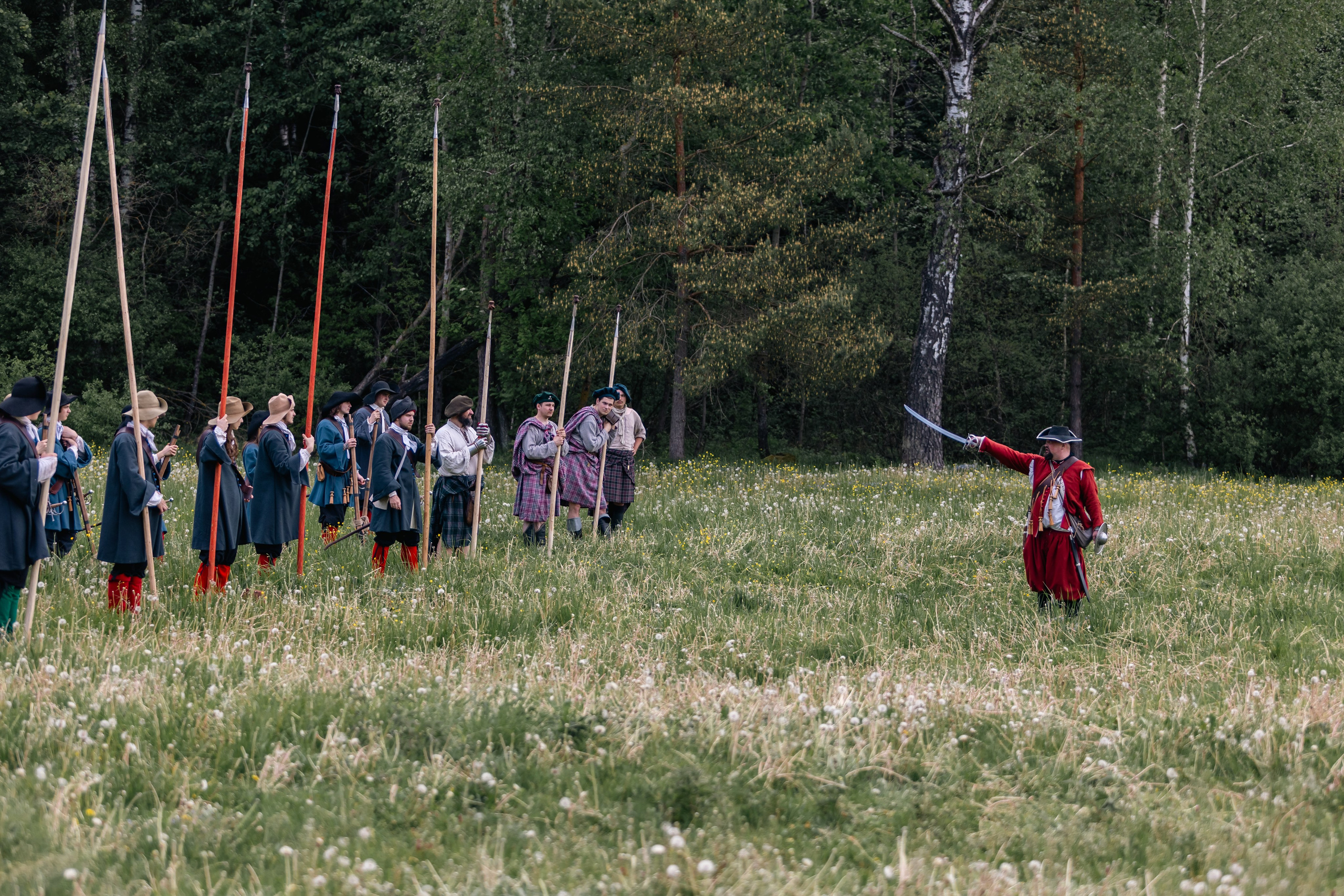 Золотая шпора. Маневры 17 века. Профессиональный интерьерный и репортажный фотограф Минск и РБ. Максим Орлов