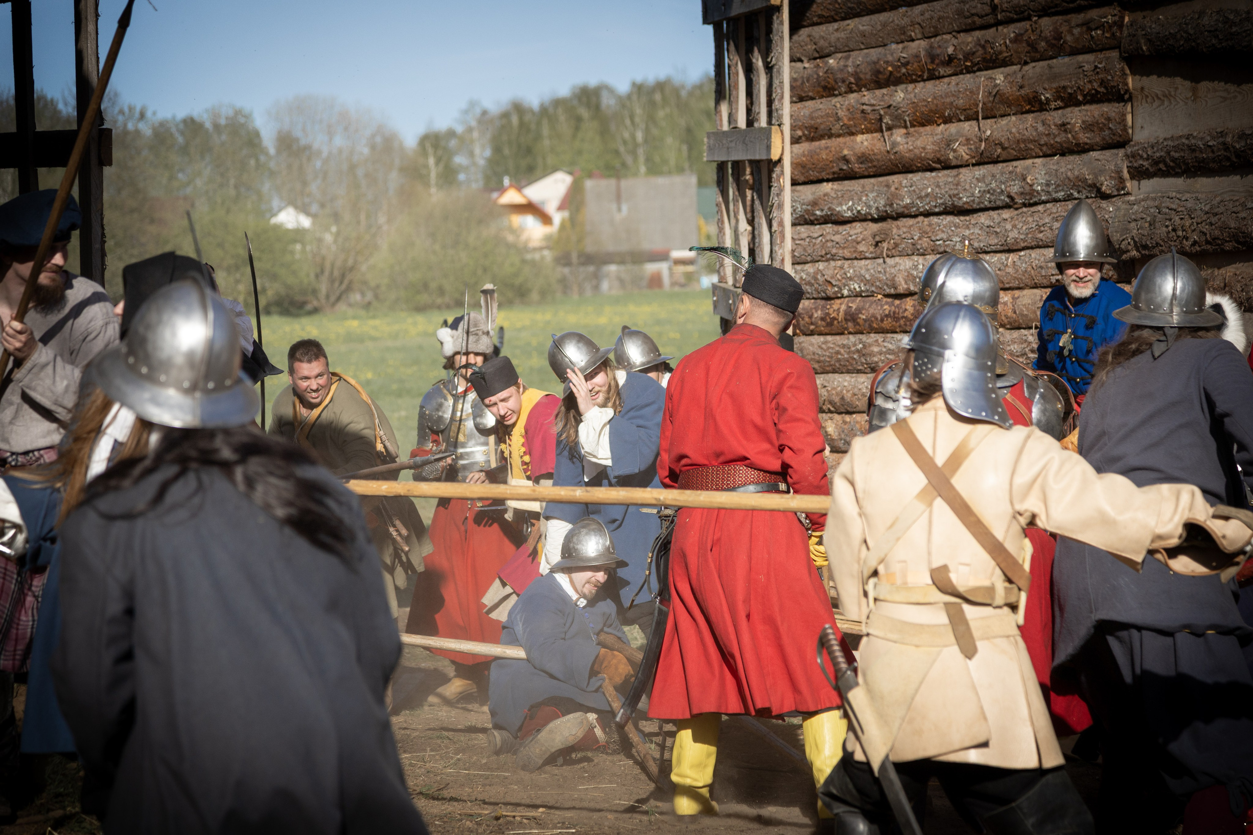 Золотая шпора. Огнем и мечем. День второй. Вылазка в лес. Штурм фортеции. Княжеский пир. Профессиональный интерьерный и репортажный фотограф Минск и РБ. Максим Орлов