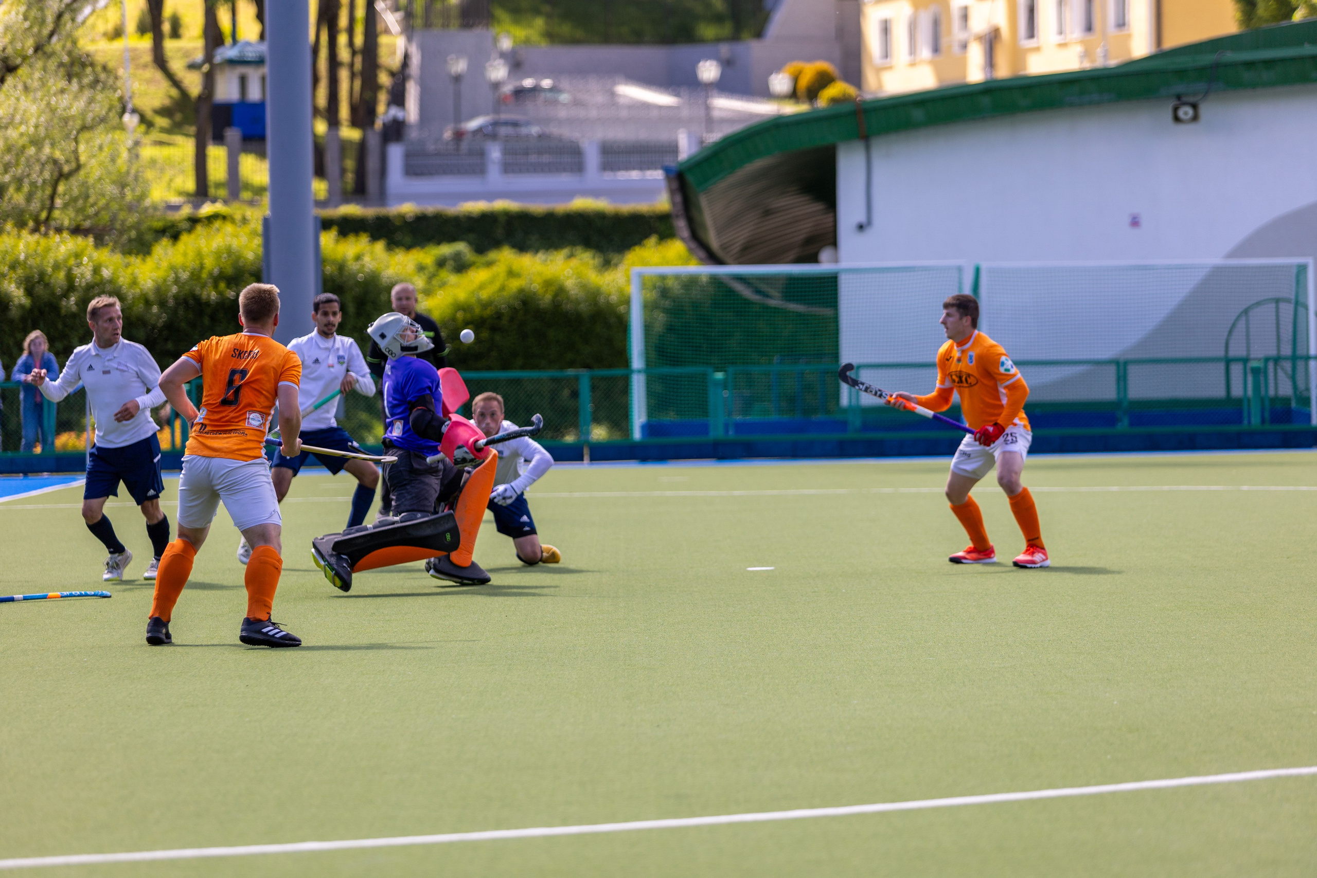 Хоккей на траве. ХК Минск — СК Строитель 12.05.2024. Профессиональный интерьерный и репортажный фотограф Минск и РБ. Максим Орлов