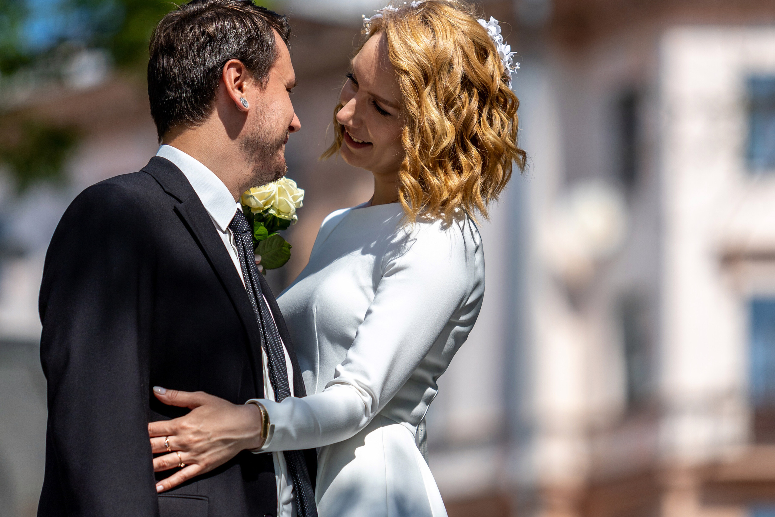 Свадебная прогулка Андрея и Ольги. Профессиональный интерьерный и репортажный фотограф Минск и РБ. Максим Орлов