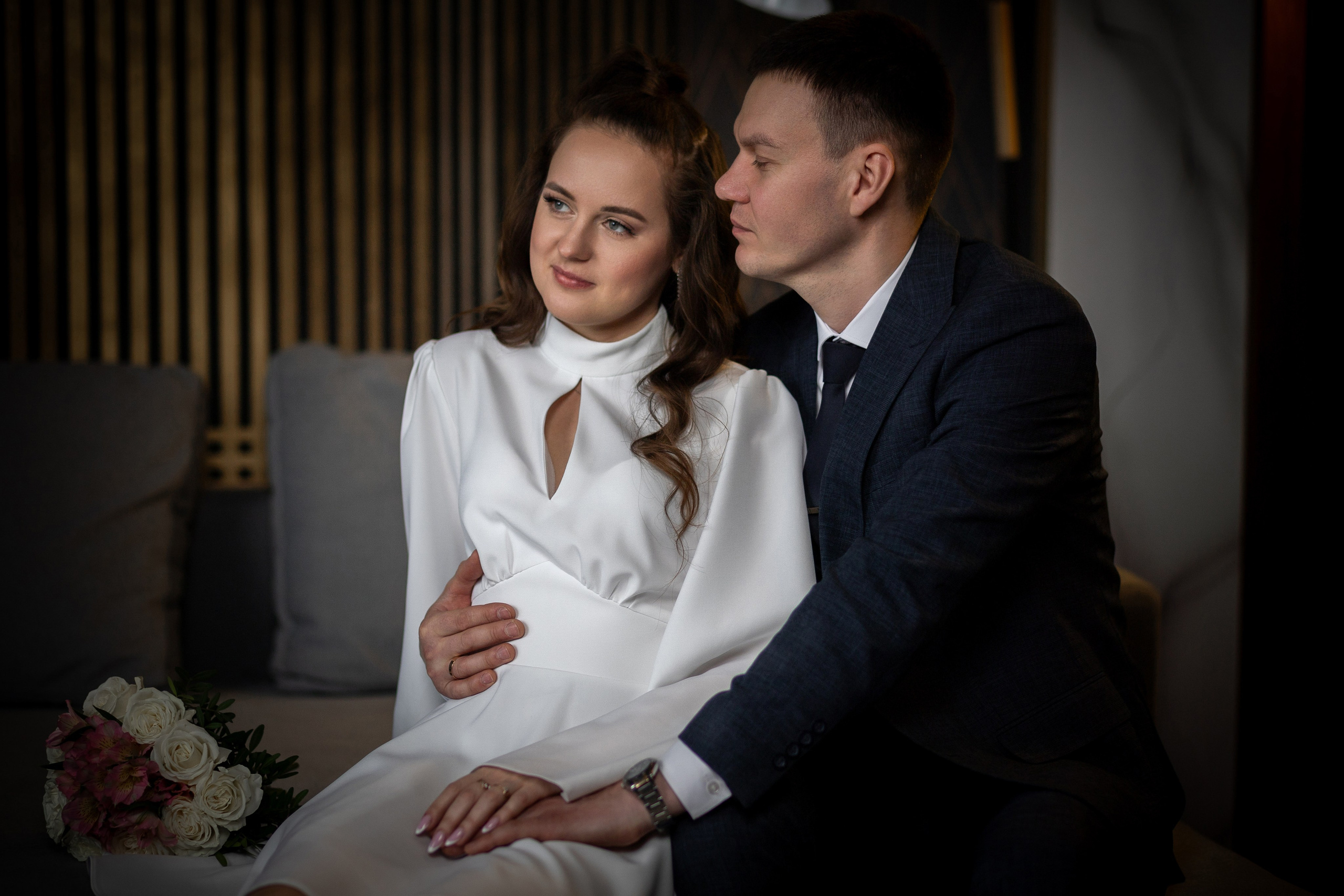 Свадебная фотосессия Александра и Татьяны. Профессиональный интерьерный и репортажный фотограф Минск и РБ. Максим Орлов