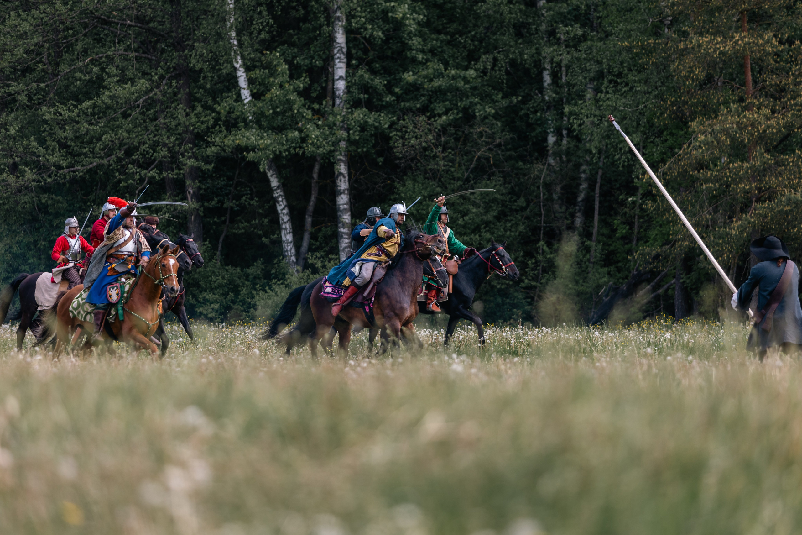 Золотая шпора. Маневры 17 века. Профессиональный интерьерный и репортажный фотограф Минск и РБ. Максим Орлов