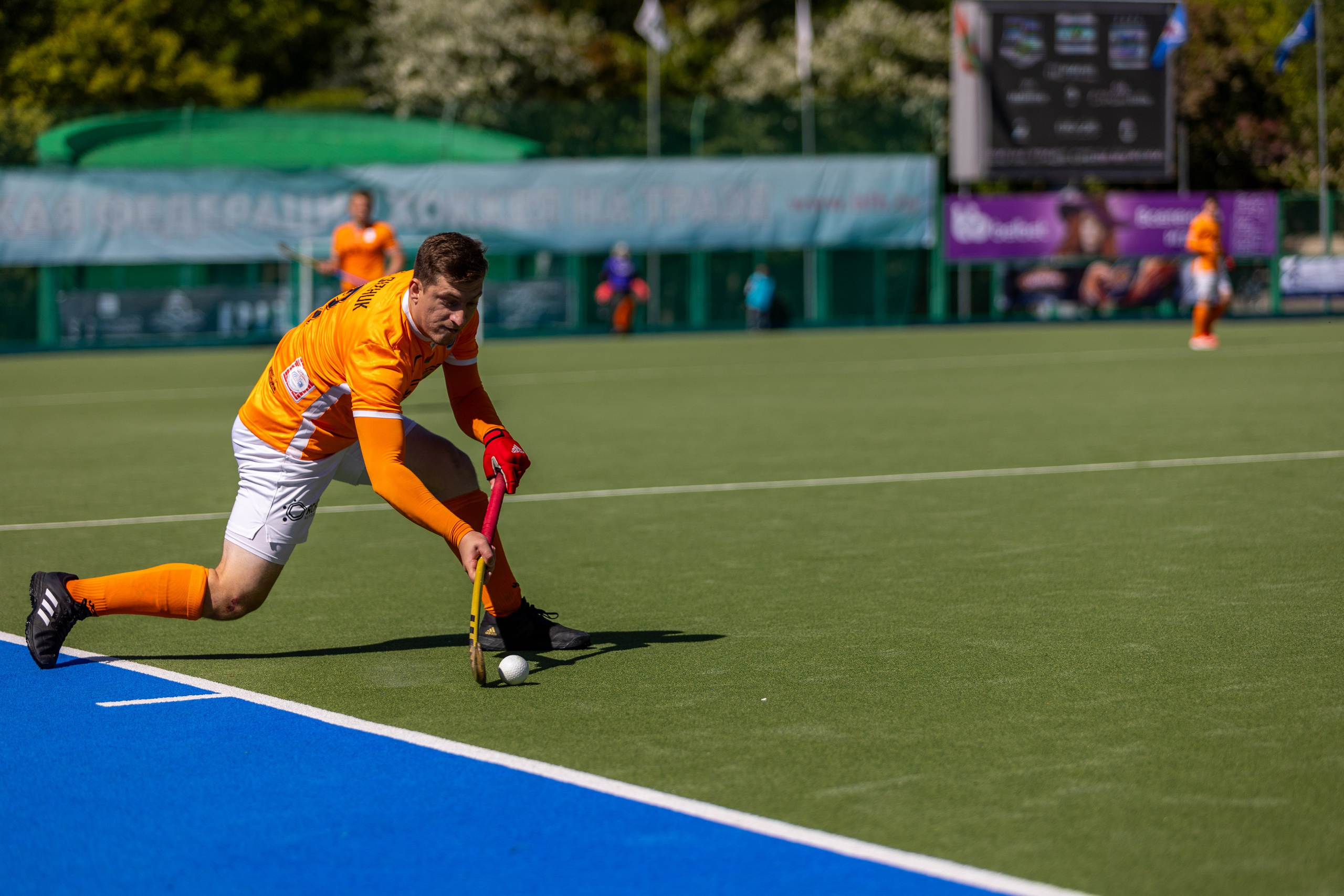 Хоккей на траве. ХК Минск — СК Строитель 12.05.2024. Профессиональный интерьерный и репортажный фотограф Минск и РБ. Максим Орлов