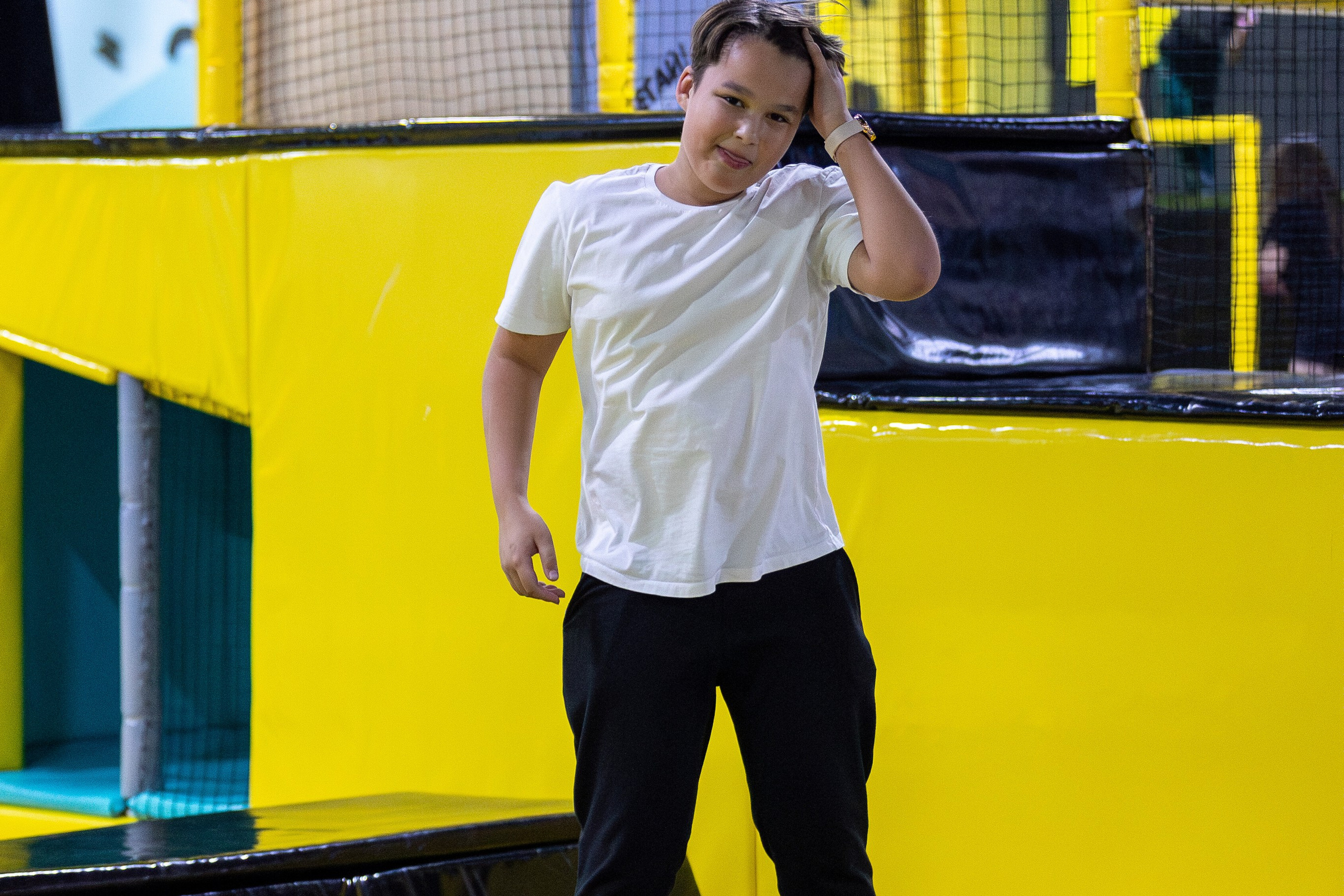 ДР Влада (батутная арена). Профессиональный интерьерный и репортажный фотограф Минск и РБ. Максим Орлов