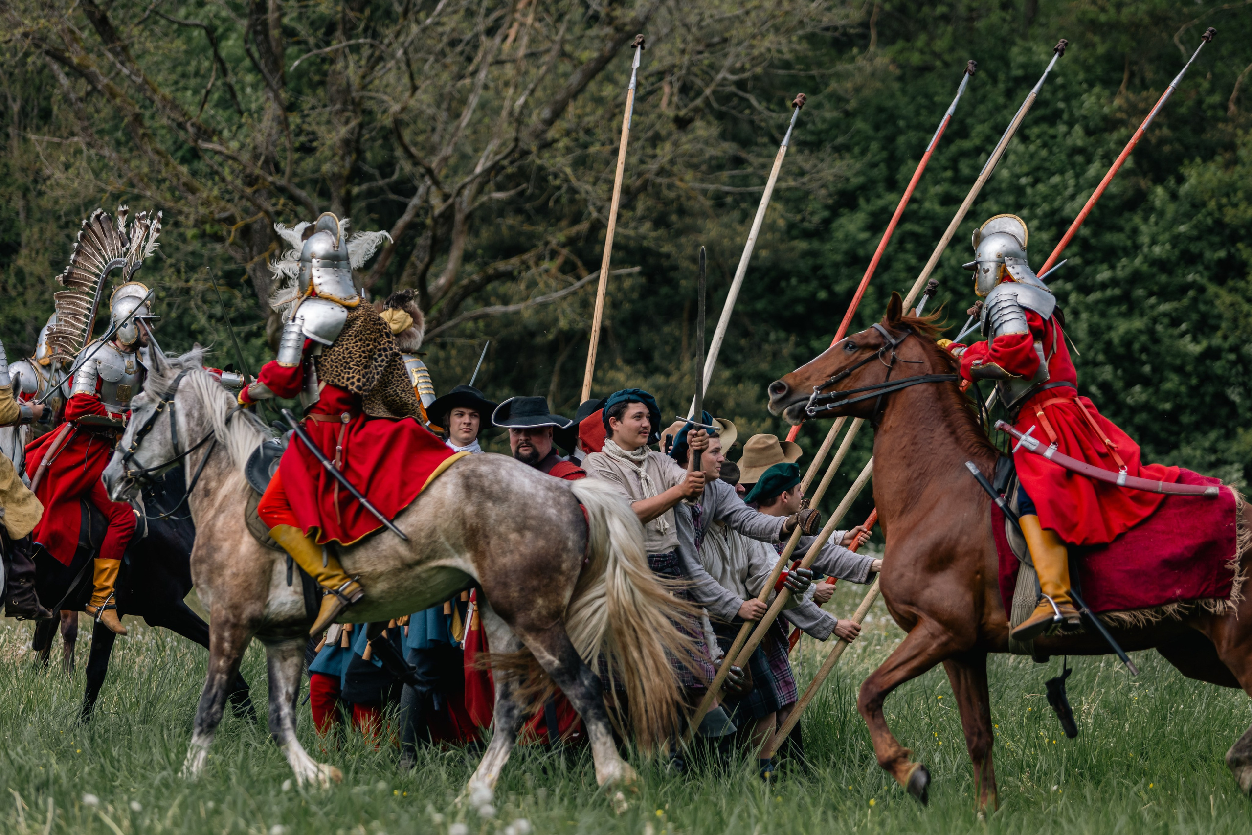 Золотая шпора. Маневры 17 века. Профессиональный интерьерный и репортажный фотограф Минск и РБ. Максим Орлов