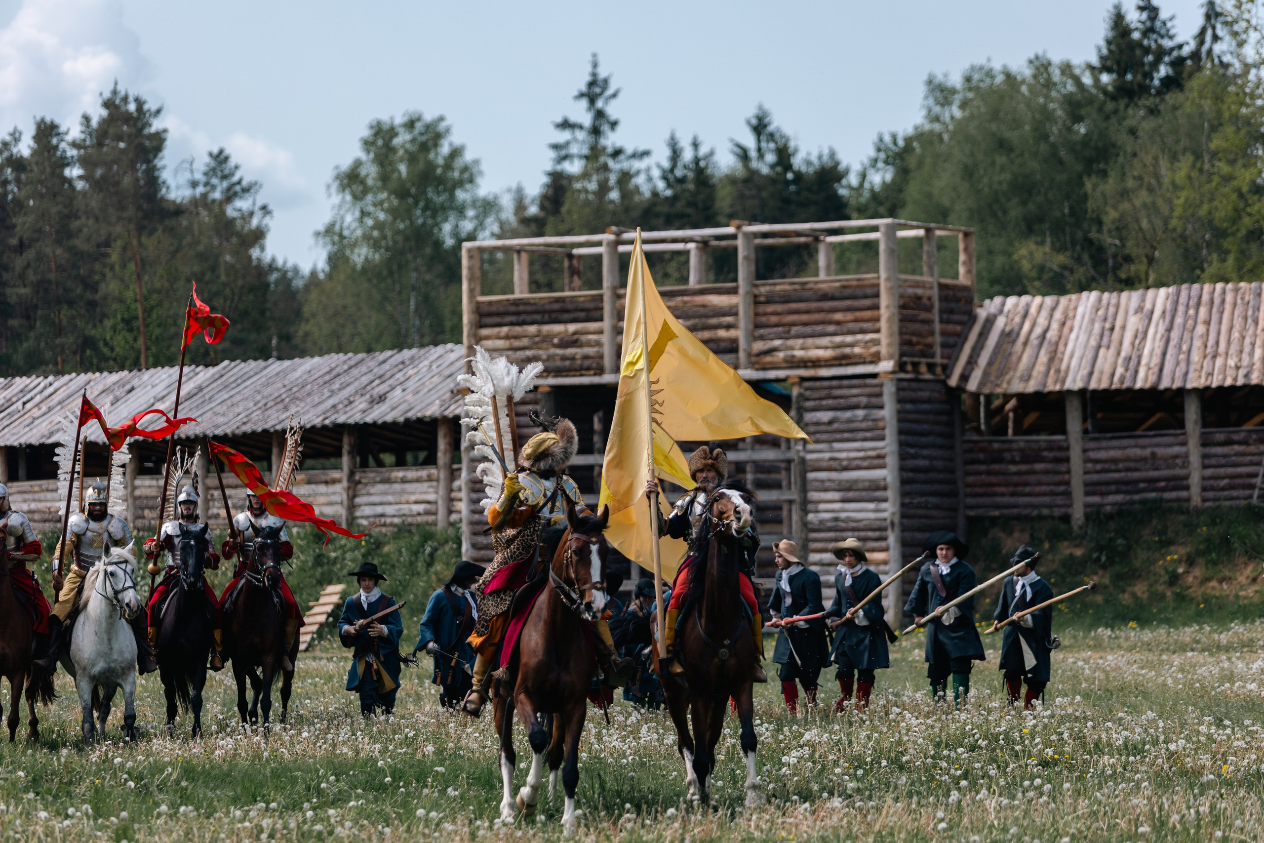 Золотая шпора. Маневры 17 века. Профессиональный интерьерный и репортажный фотограф Минск и РБ. Максим Орлов