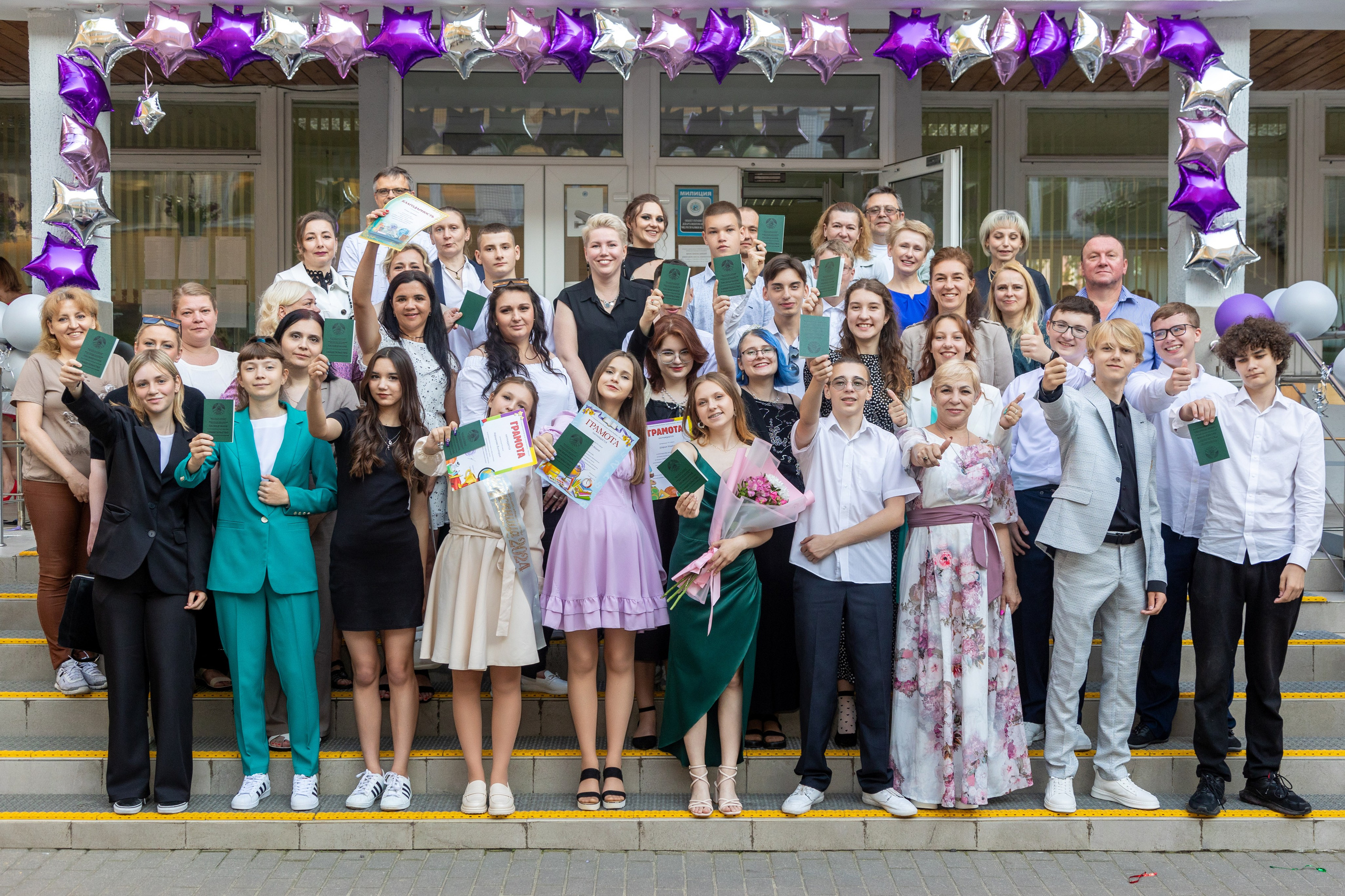 Выпускной 9 классов. 36 школа г. Минска. Профессиональный интерьерный и репортажный фотограф Минск и РБ. Максим Орлов