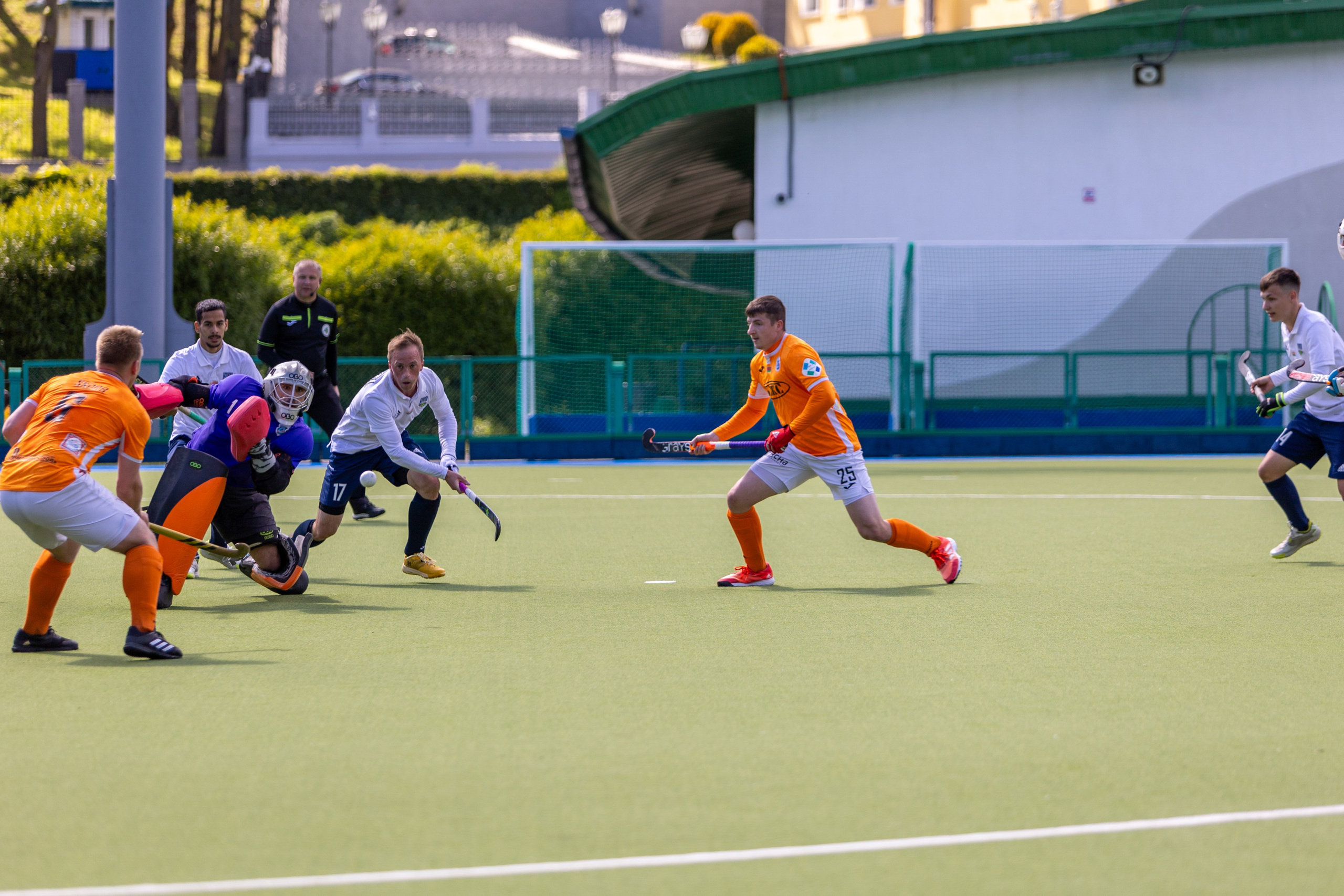 Хоккей на траве. ХК Минск — СК Строитель 12.05.2024. Профессиональный интерьерный и репортажный фотограф Минск и РБ. Максим Орлов