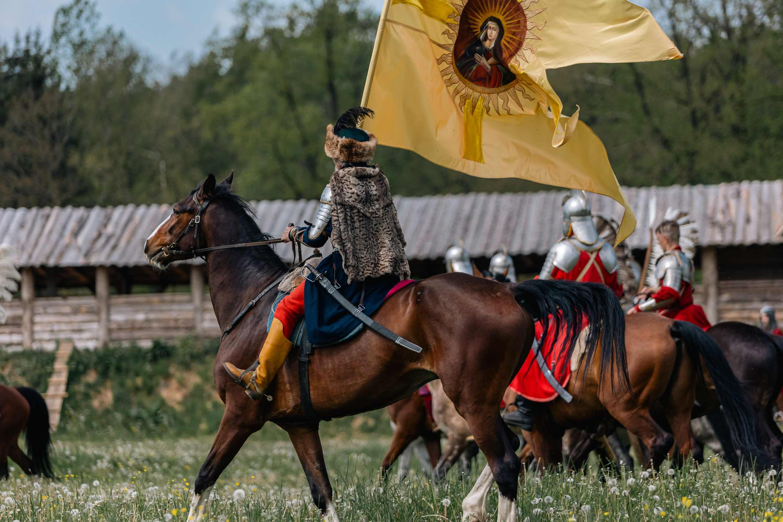 Золотая шпора. Маневры 17 века. Профессиональный интерьерный и репортажный фотограф Минск и РБ. Максим Орлов