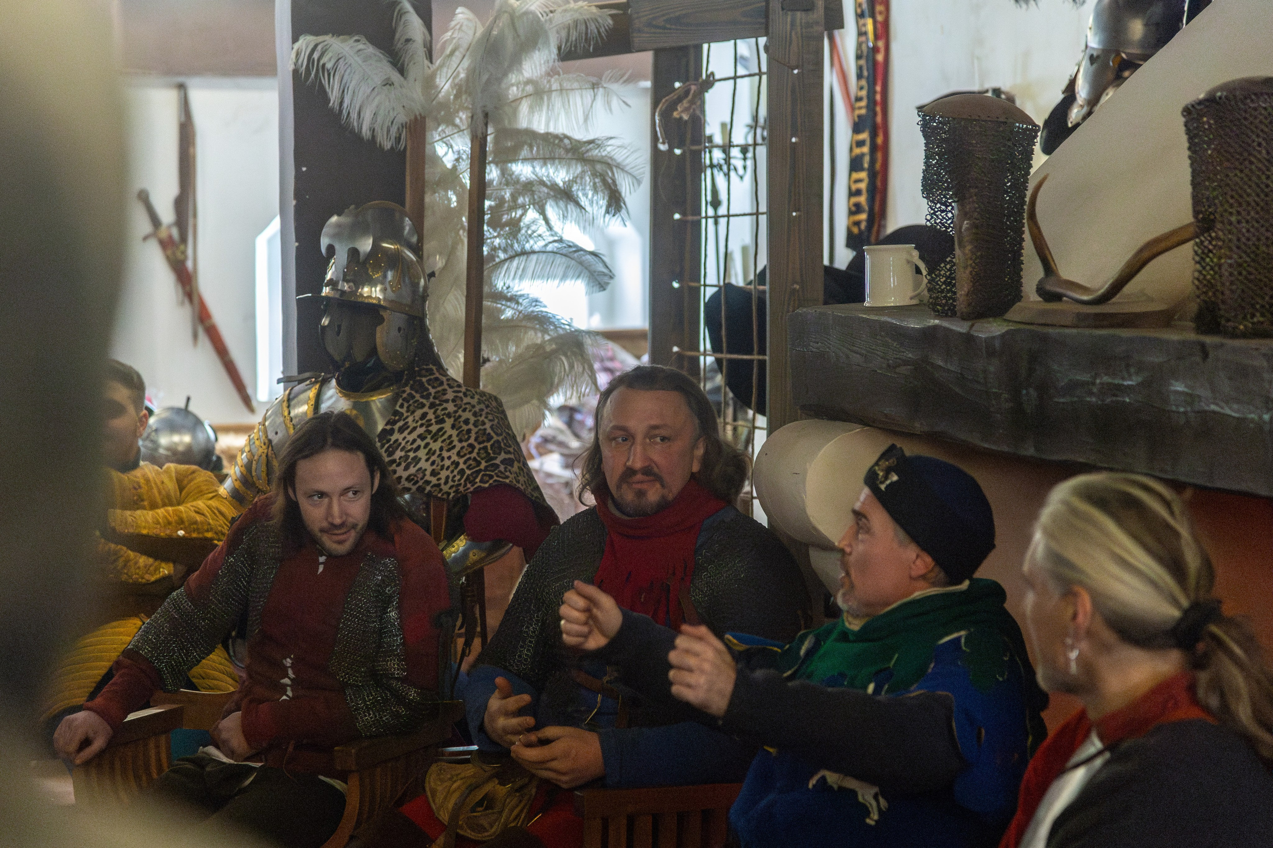 Зимние рыцарские маневры. Профессиональный интерьерный и репортажный фотограф Минск и РБ. Максим Орлов