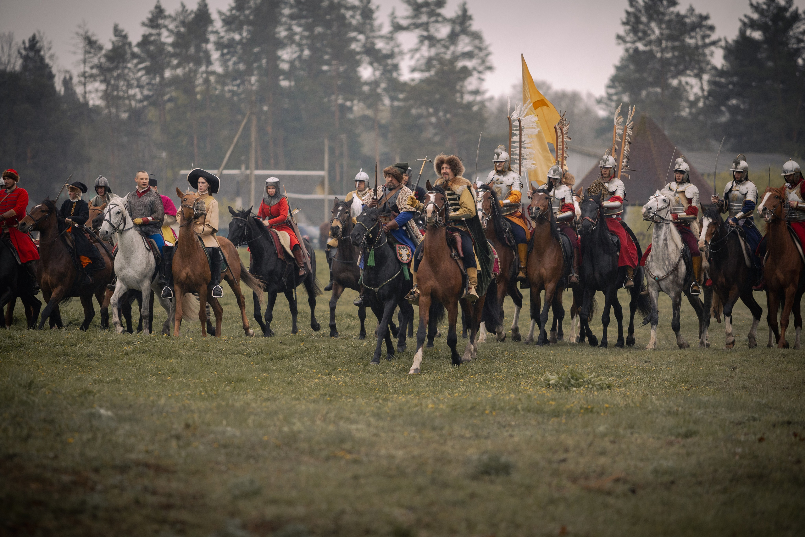 Золотая шпора. Огнем и мечем. День третий. Бой на поле. Профессиональный интерьерный и репортажный фотограф Минск и РБ. Максим Орлов