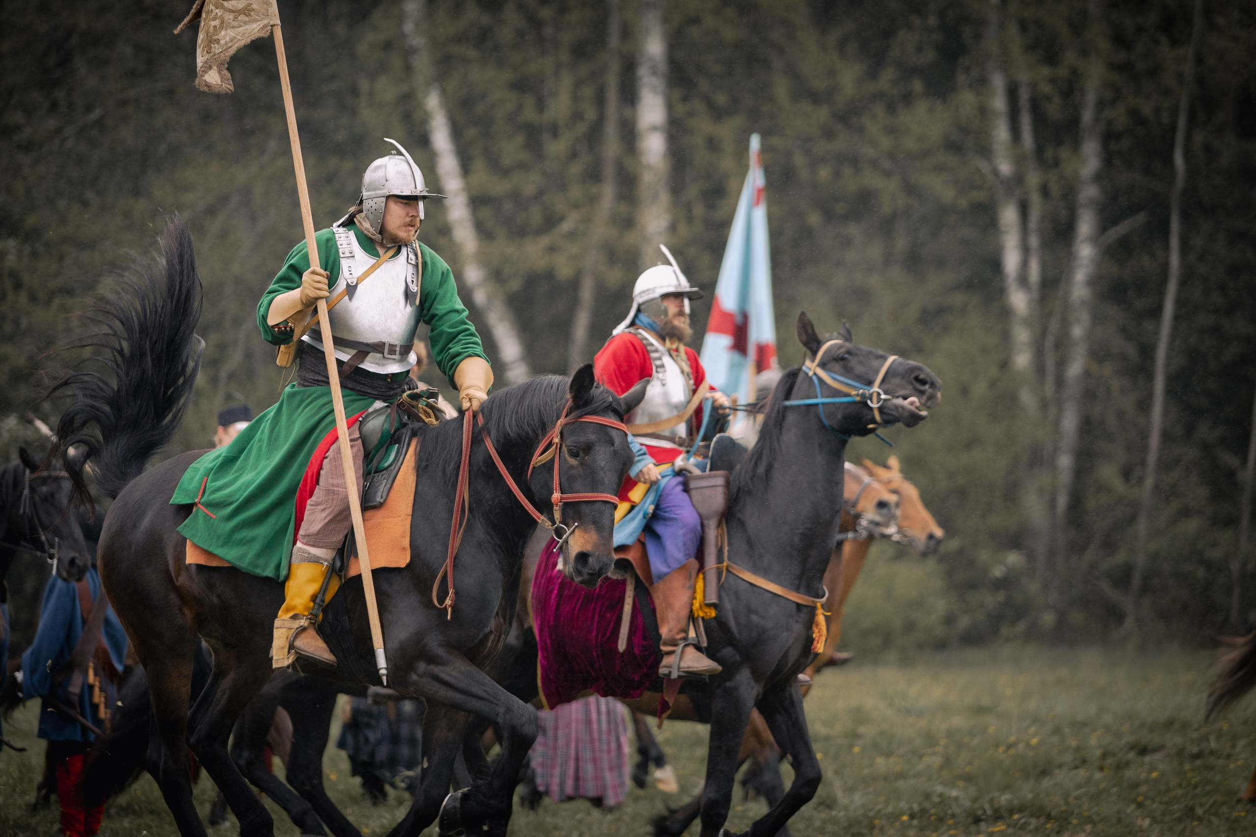 Золотая шпора. Огнем и мечем. День третий. Бой на поле. Профессиональный интерьерный и репортажный фотограф Минск и РБ. Максим Орлов