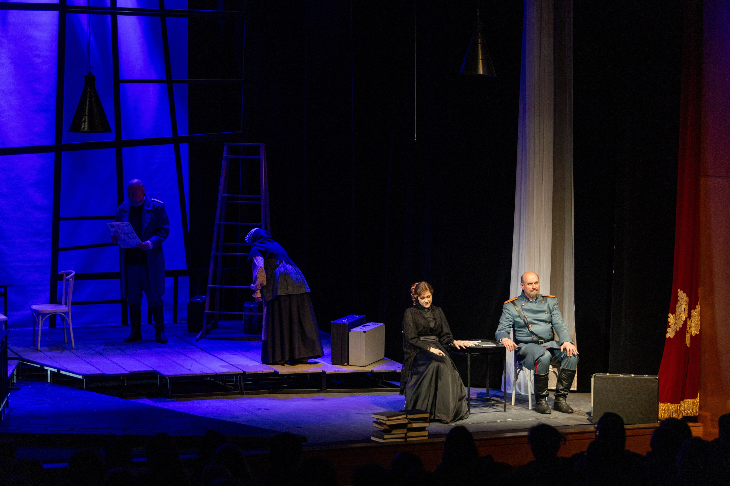 Театр белорусской армии «Три сестры». Профессиональный интерьерный и репортажный фотограф Минск и РБ. Максим Орлов