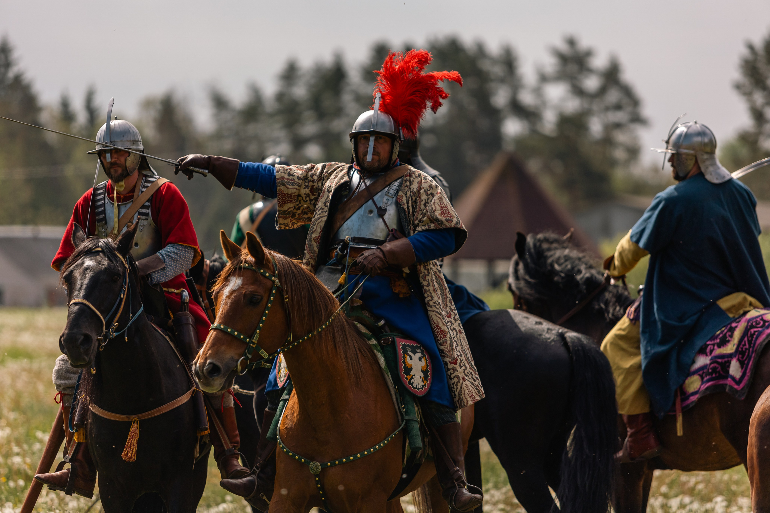 Золотая шпора. Маневры 17 века. Профессиональный интерьерный и репортажный фотограф Минск и РБ. Максим Орлов