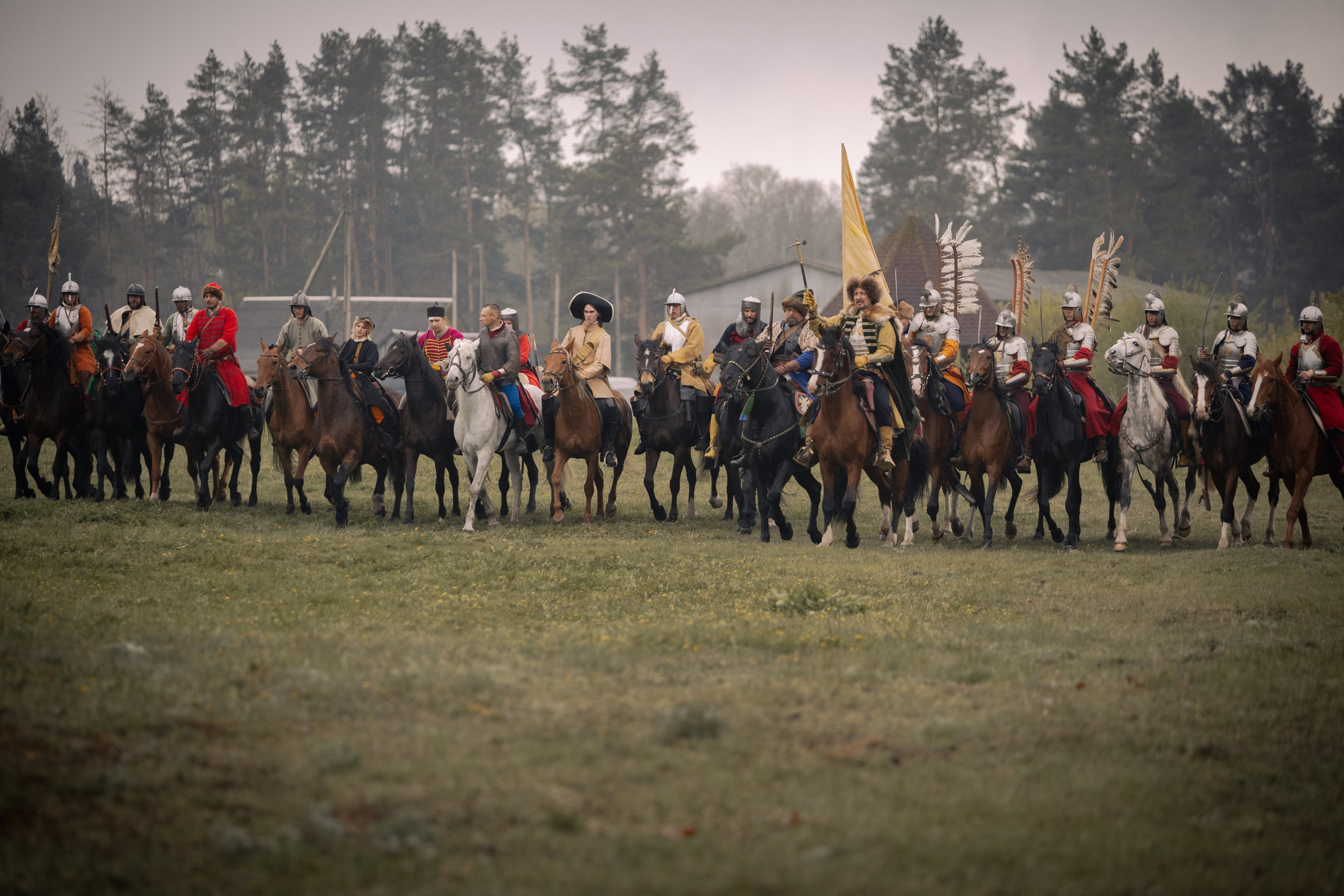 Золотая шпора. Огнем и мечем. День третий. Бой на поле. Профессиональный интерьерный и репортажный фотограф Минск и РБ. Максим Орлов