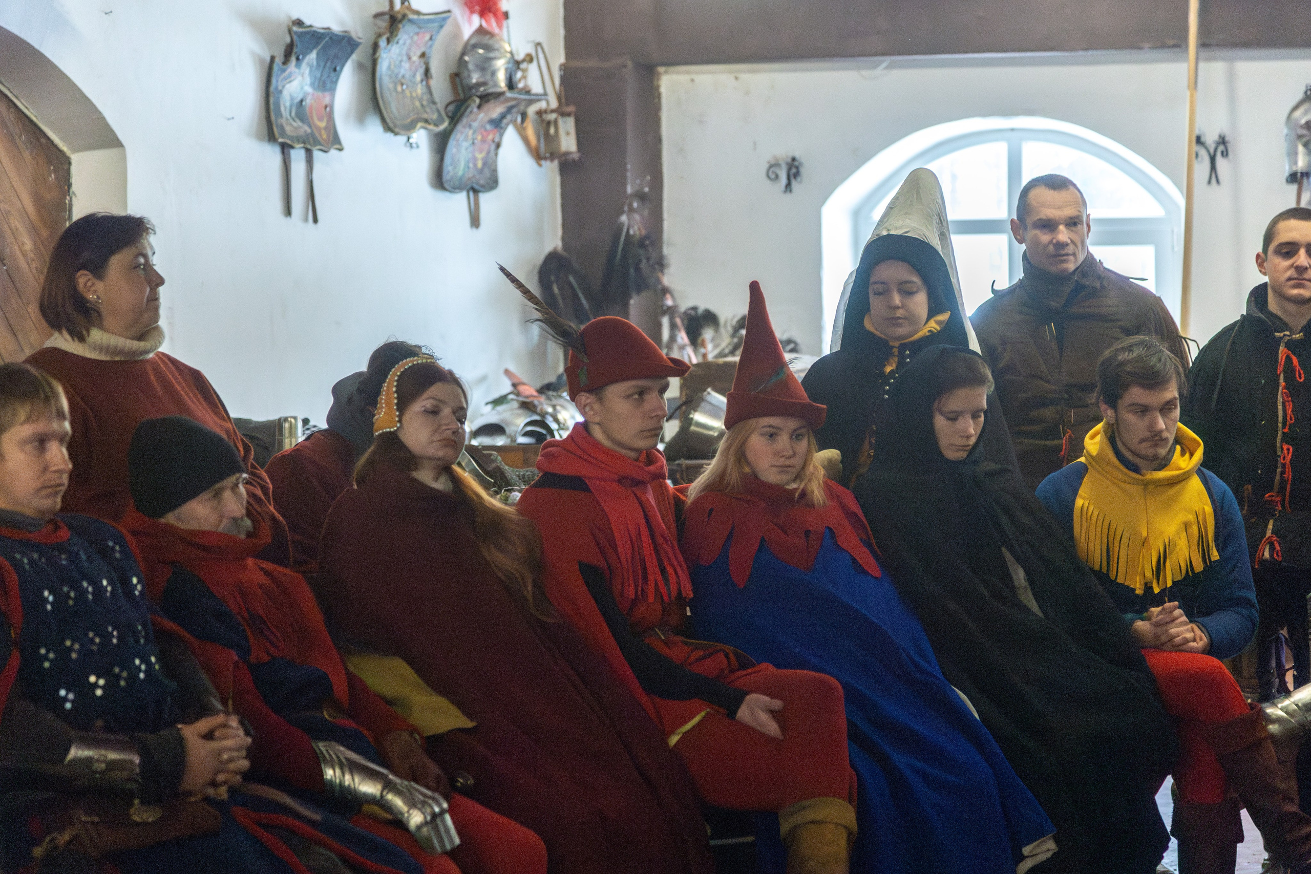 Зимние рыцарские маневры. Профессиональный интерьерный и репортажный фотограф Минск и РБ. Максим Орлов