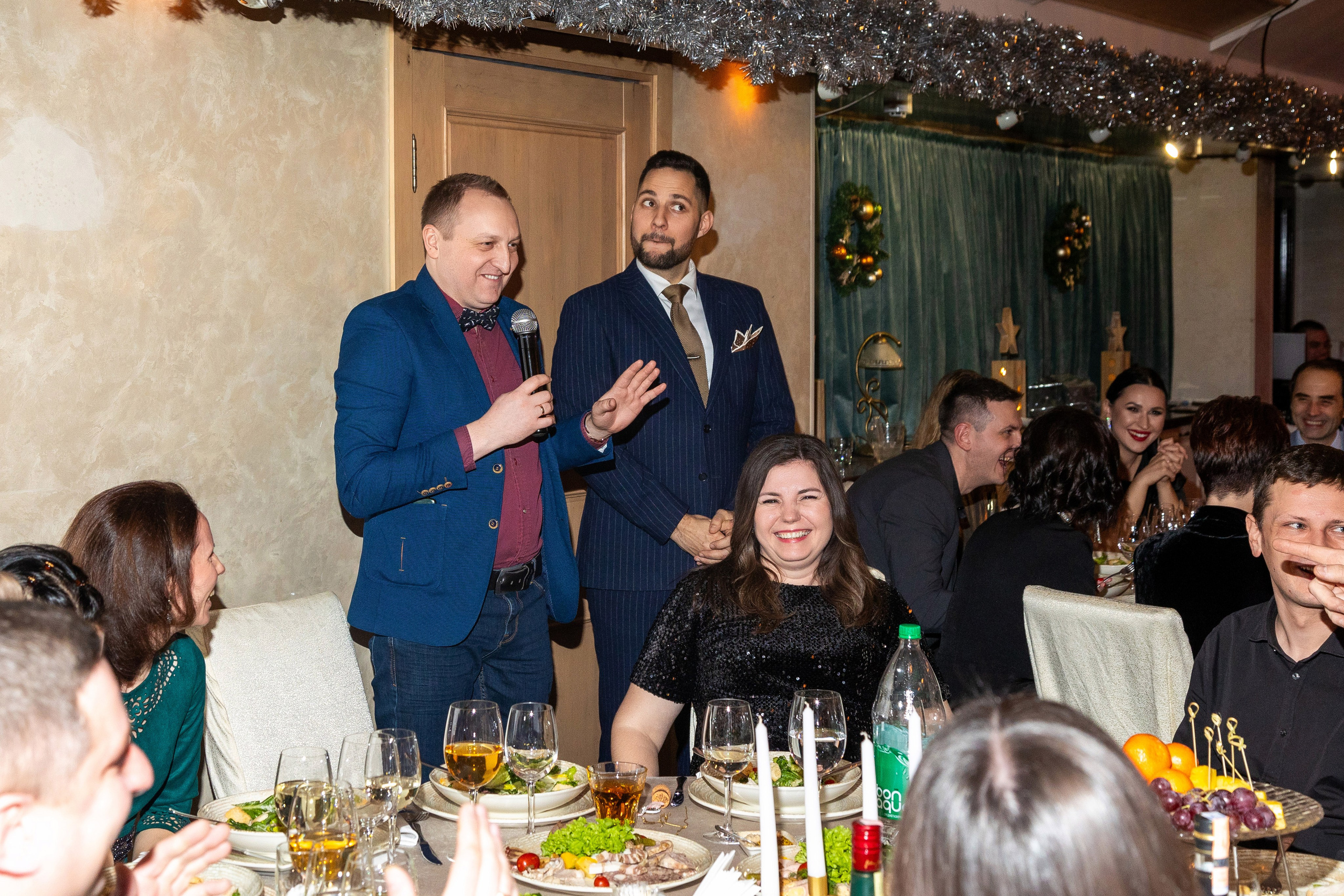 Новогодний корпоратив. Профессиональный интерьерный и репортажный фотограф Минск и РБ. Максим Орлов
