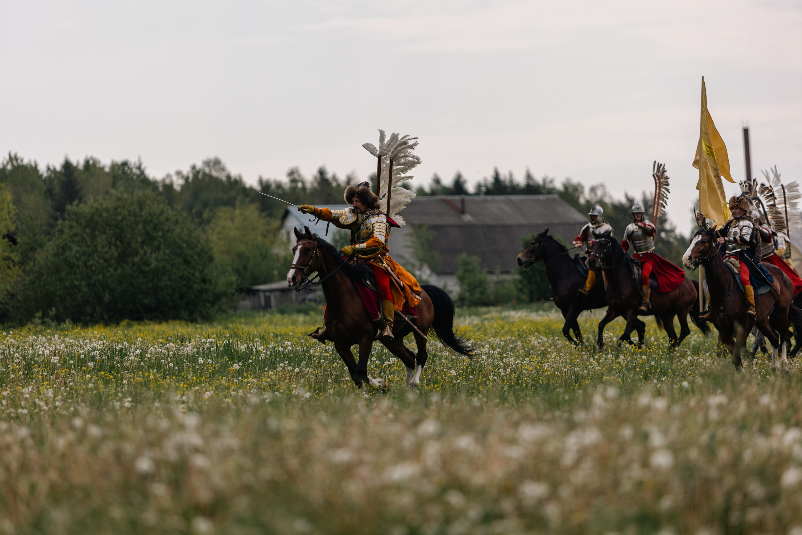 Золотая шпора. Маневры 17 века. Профессиональный интерьерный и репортажный фотограф Минск и РБ. Максим Орлов