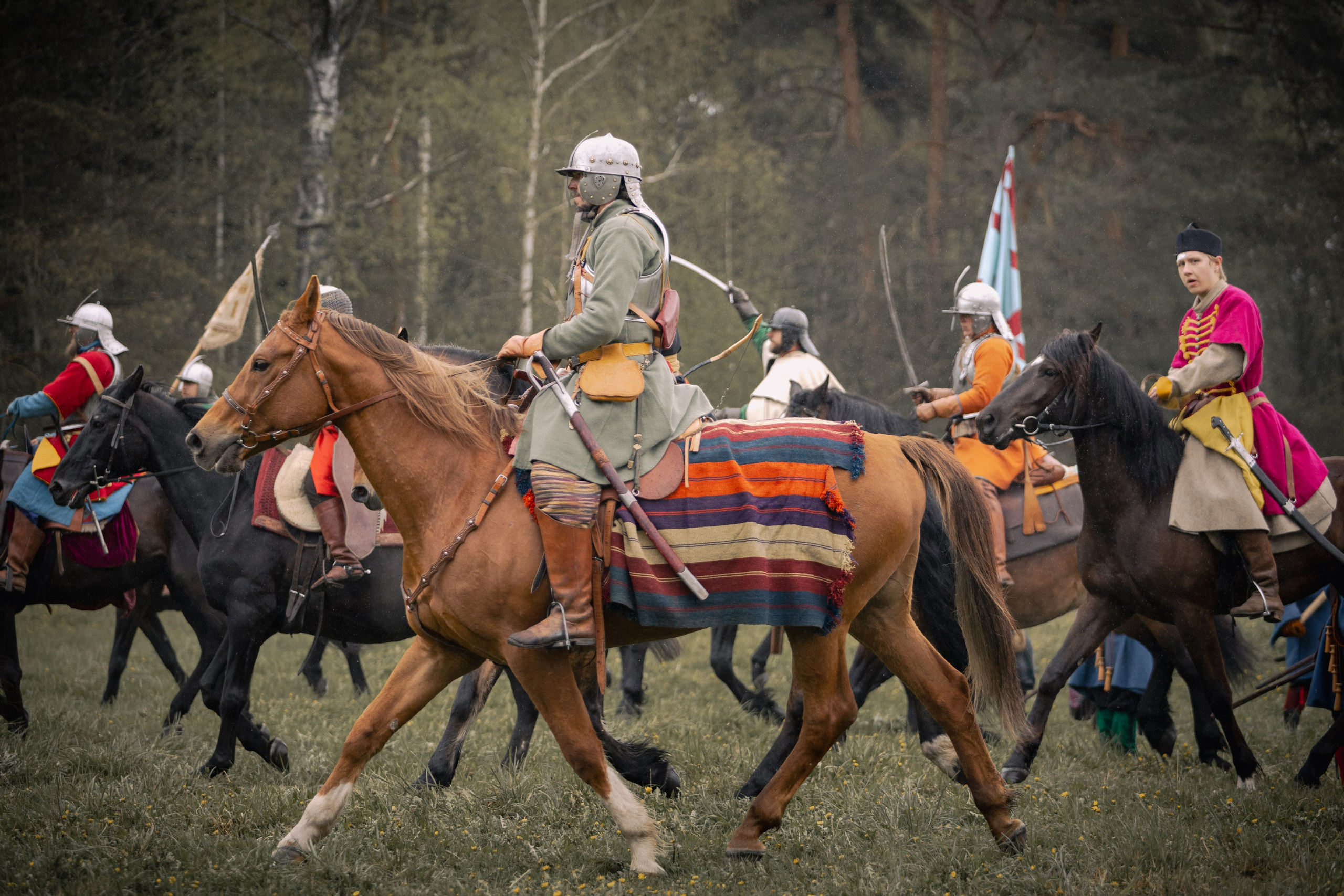 Золотая шпора. Огнем и мечем. День третий. Бой на поле. Профессиональный интерьерный и репортажный фотограф Минск и РБ. Максим Орлов