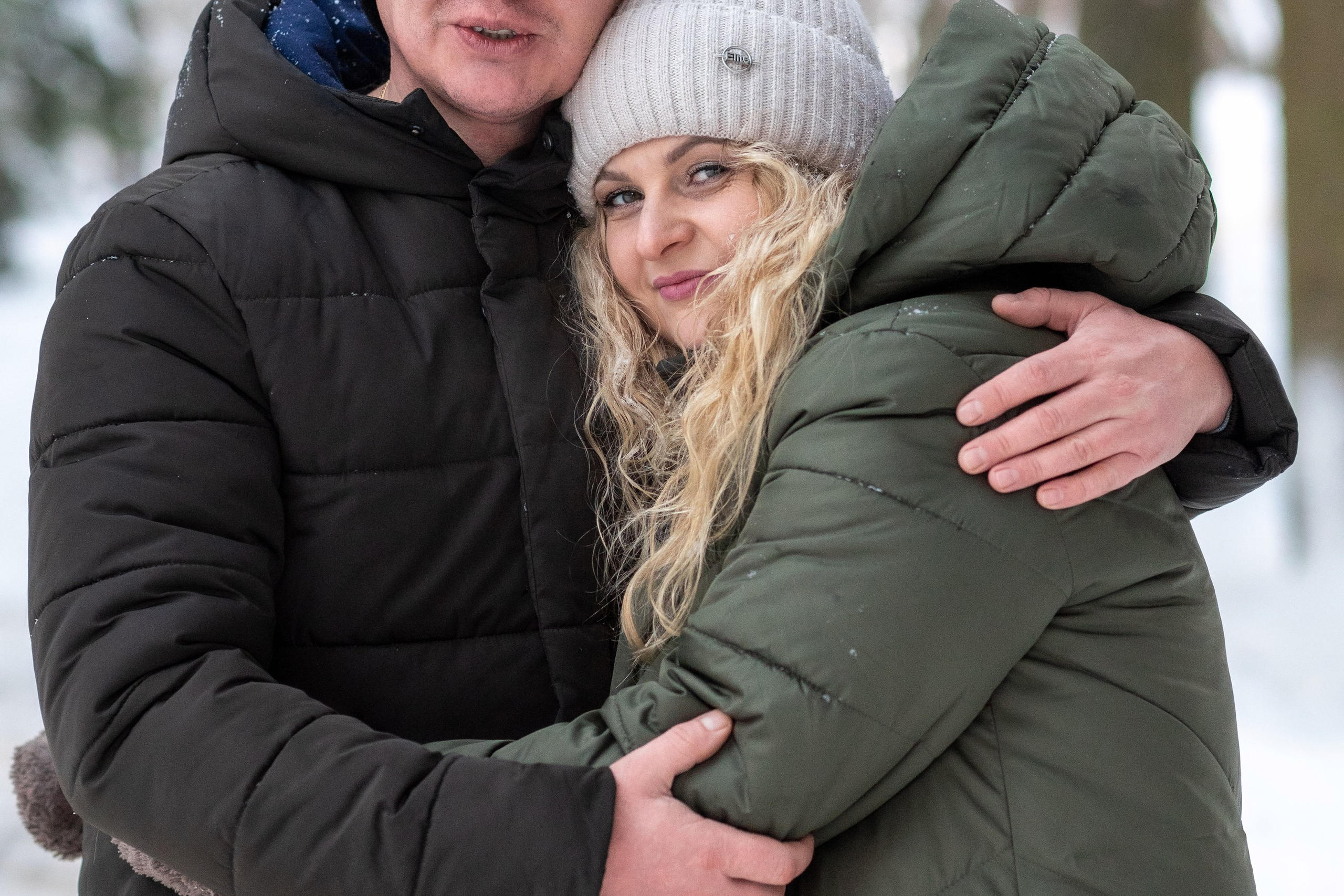 Сергей с семьей (в парке). Профессиональный интерьерный и репортажный фотограф Минск и РБ. Максим Орлов