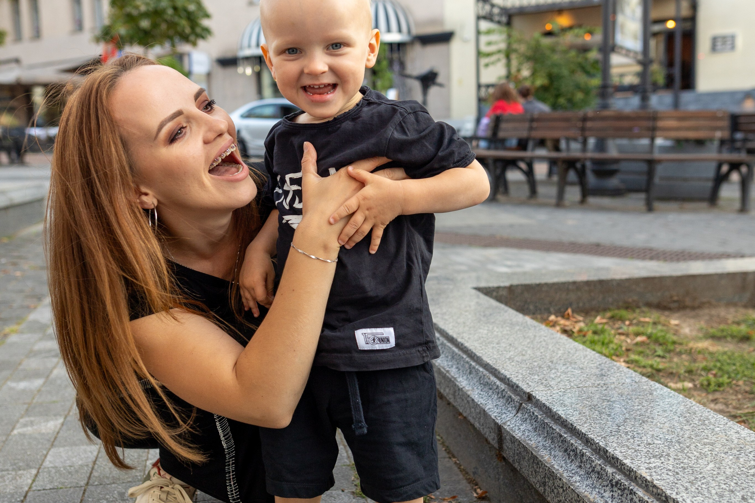 Детская съемка в городе. Профессиональный интерьерный и репортажный фотограф Минск и РБ. Максим Орлов