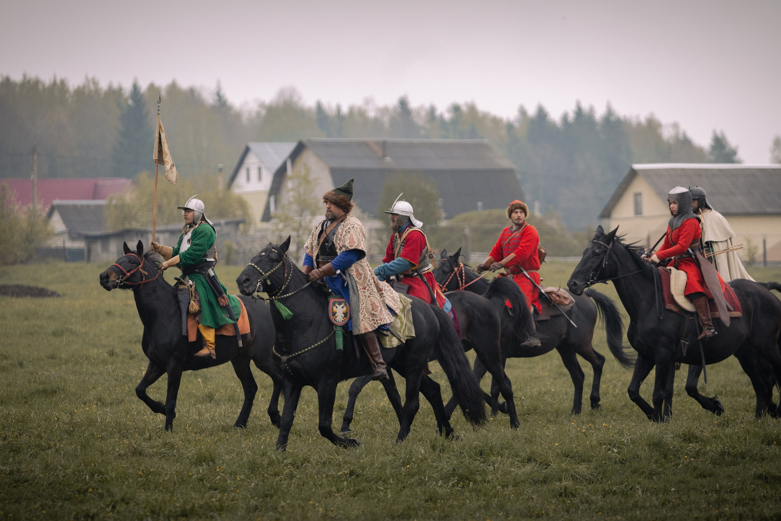 Золотая шпора. Огнем и мечем. День третий. Бой на поле. Профессиональный интерьерный и репортажный фотограф Минск и РБ. Максим Орлов