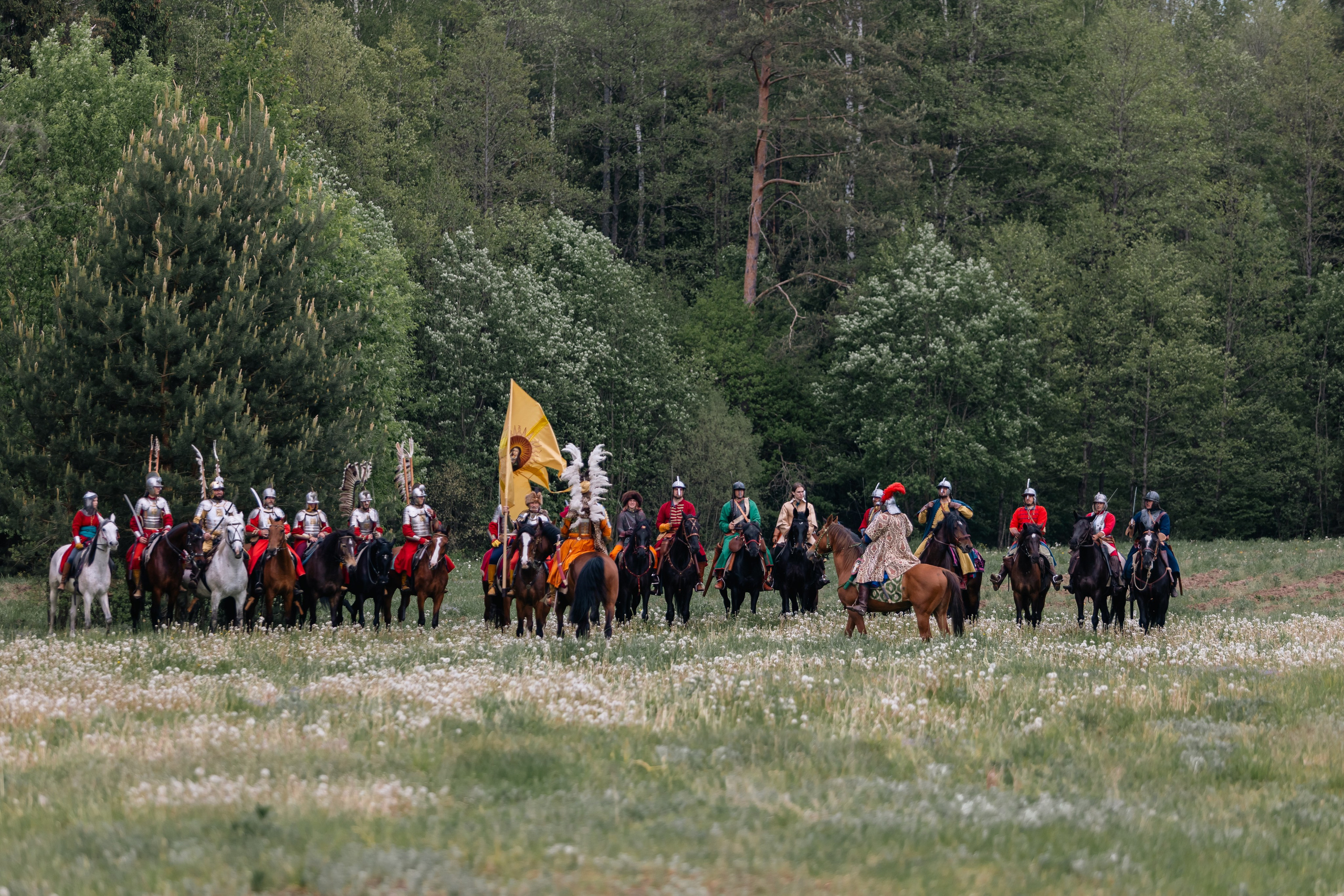 Золотая шпора. Маневры 17 века. Профессиональный интерьерный и репортажный фотограф Минск и РБ. Максим Орлов