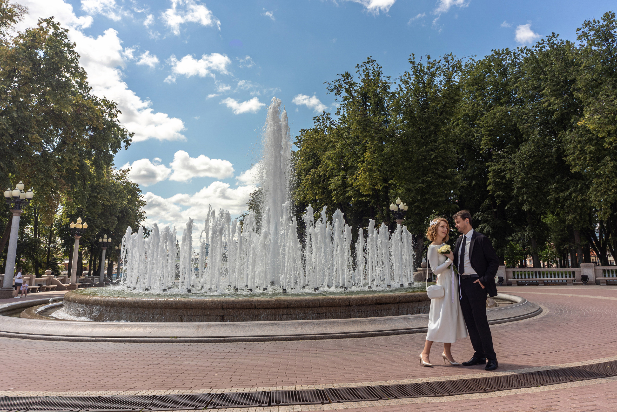 Свадебная прогулка Андрея и Ольги. Профессиональный интерьерный и репортажный фотограф Минск и РБ. Максим Орлов