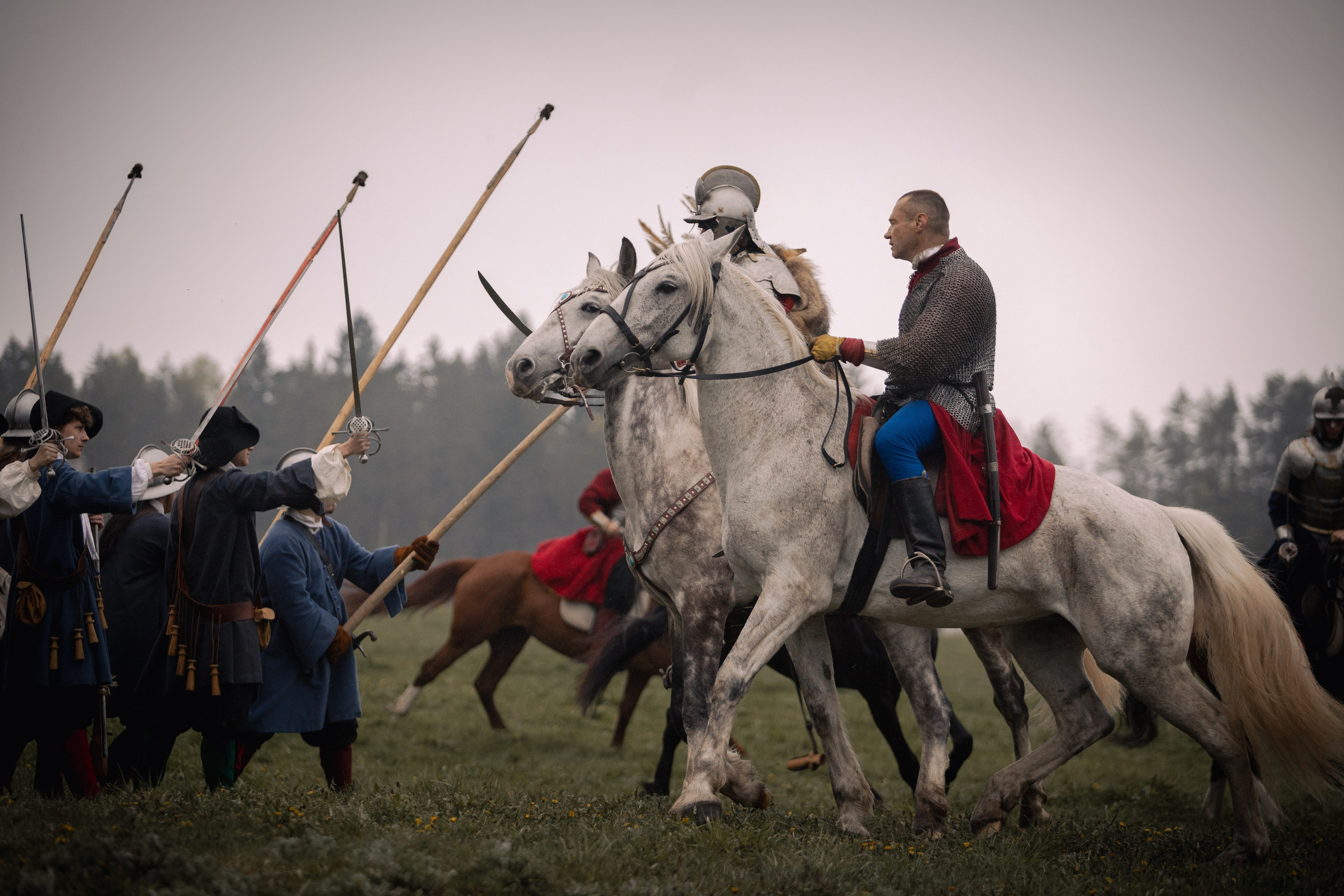 Золотая шпора. Огнем и мечем. День третий. Бой на поле. Профессиональный интерьерный и репортажный фотограф Минск и РБ. Максим Орлов
