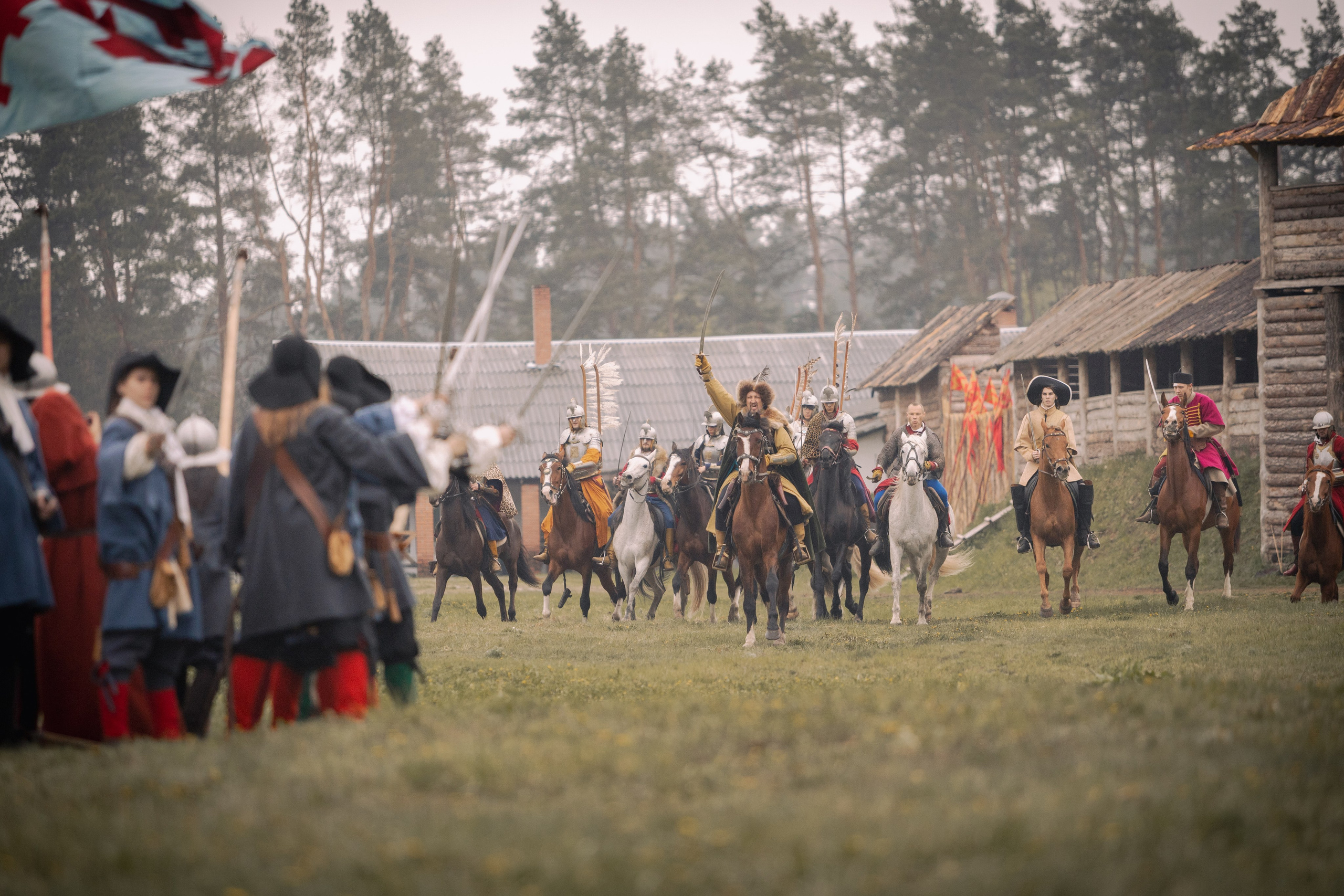 Золотая шпора. Огнем и мечем. День третий. Бой на поле. Профессиональный интерьерный и репортажный фотограф Минск и РБ. Максим Орлов