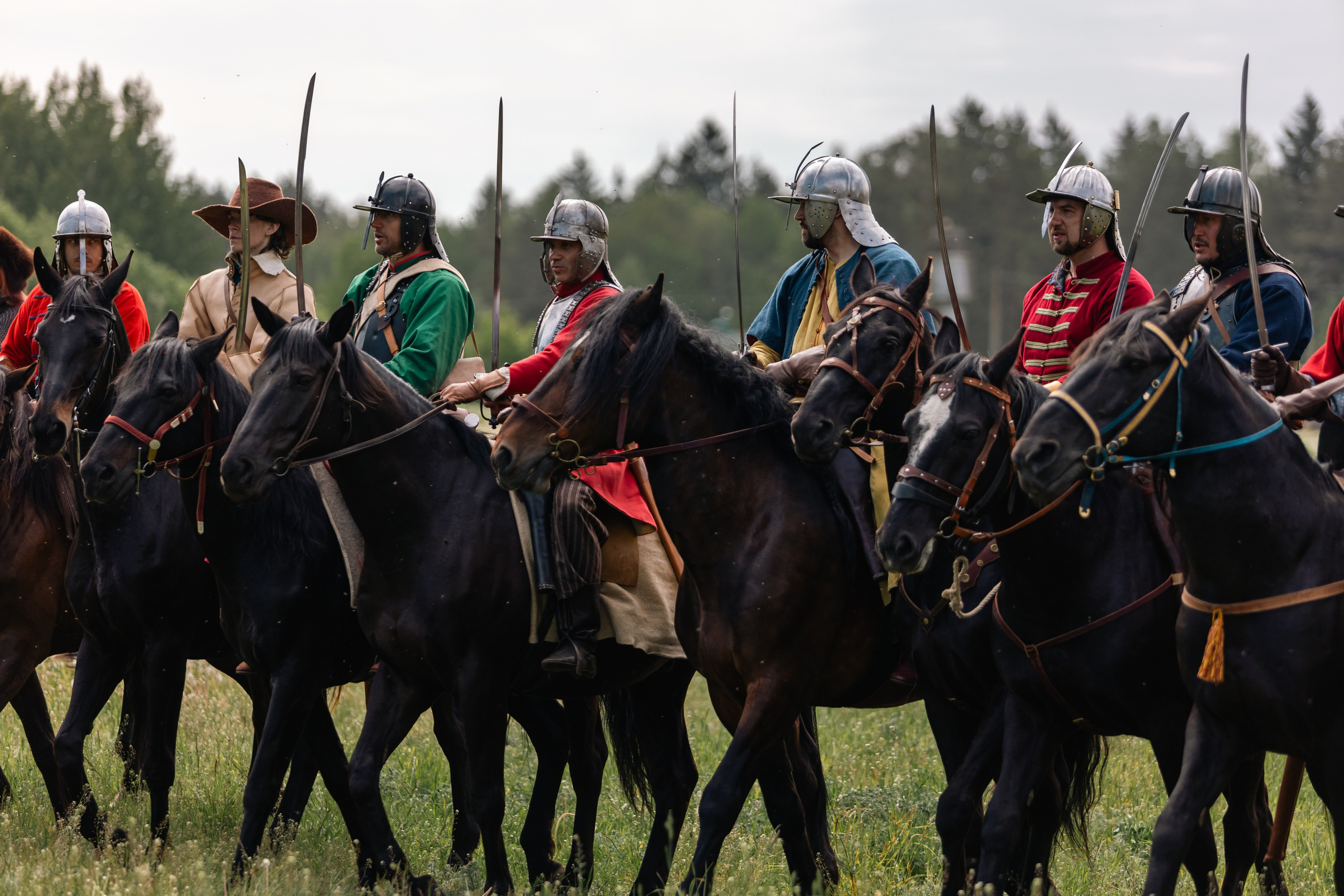 Золотая шпора. Маневры 17 века. Профессиональный интерьерный и репортажный фотограф Минск и РБ. Максим Орлов