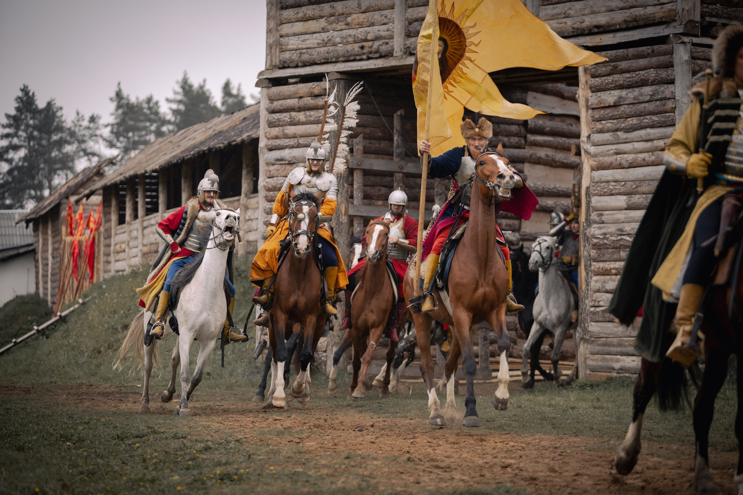Золотая шпора. Огнем и мечем. День третий. Бой на поле. Профессиональный интерьерный и репортажный фотограф Минск и РБ. Максим Орлов