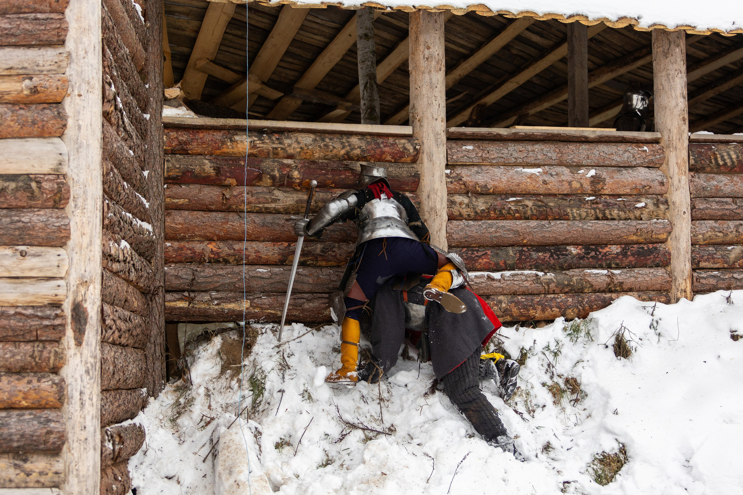 Зимние рыцарские маневры. Профессиональный интерьерный и репортажный фотограф Минск и РБ. Максим Орлов