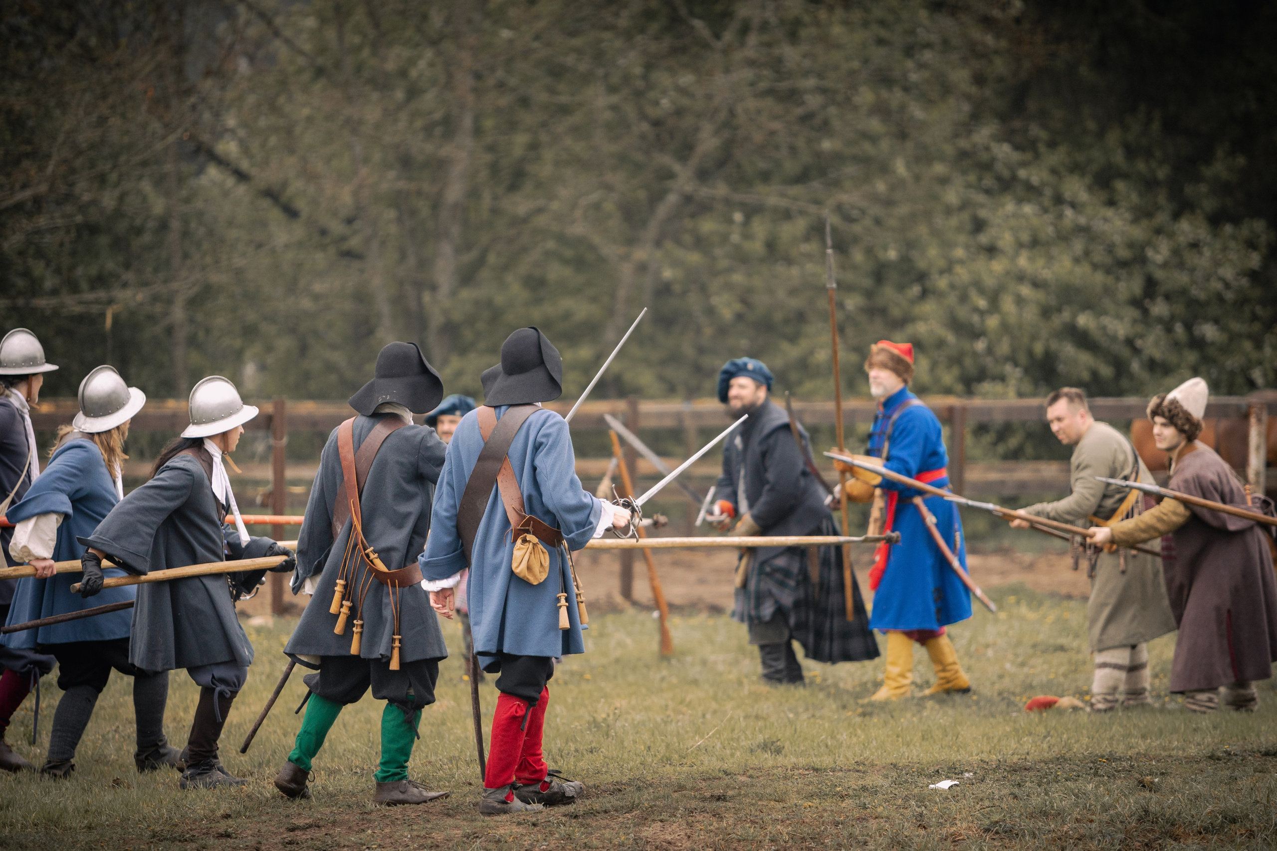 Золотая шпора. Огнем и мечем. День третий. Бой на поле. Профессиональный интерьерный и репортажный фотограф Минск и РБ. Максим Орлов