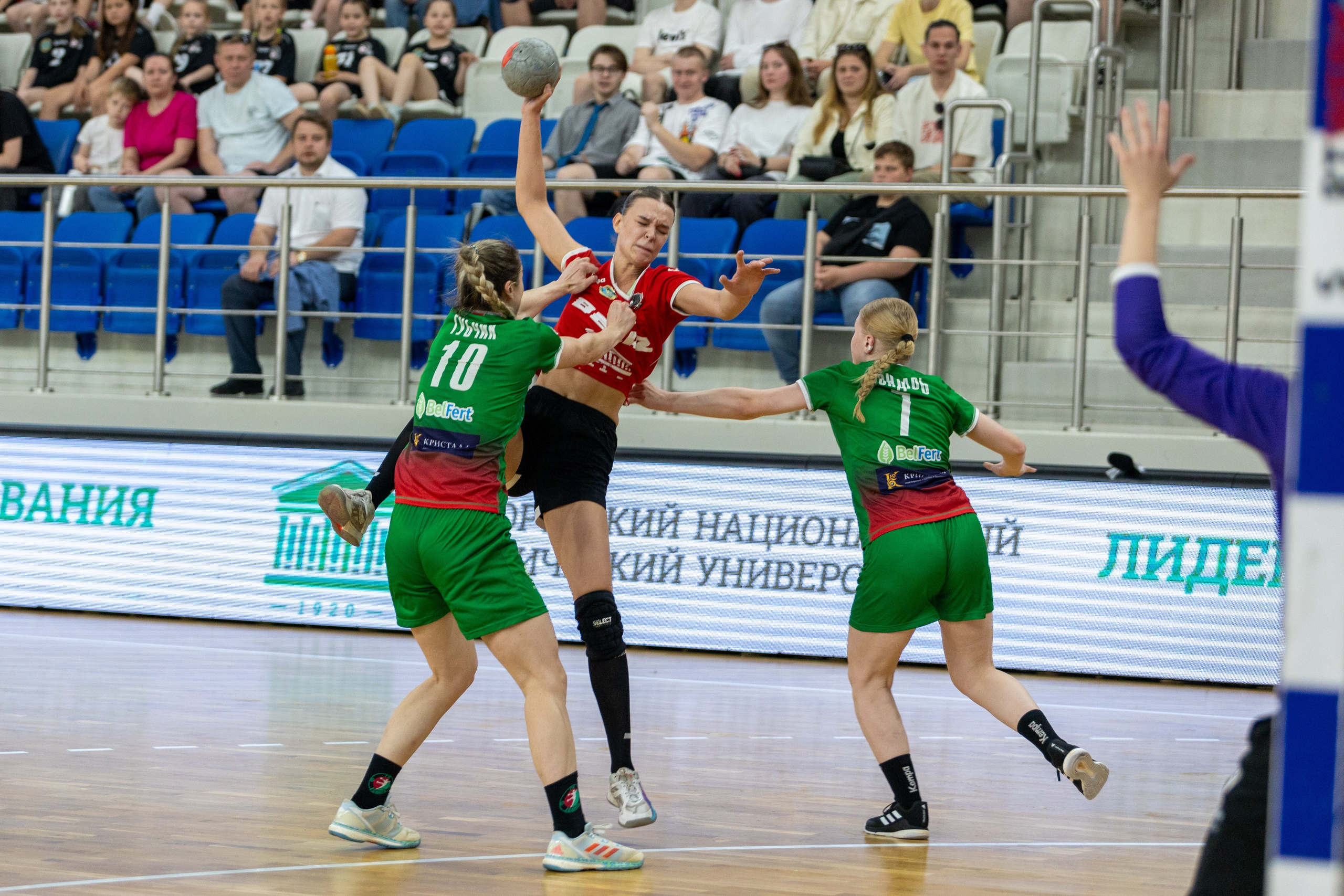 Гандбол. Финал. БНТУ — Гомель. 25.05.2024. Профессиональный интерьерный и репортажный фотограф Минск и РБ. Максим Орлов