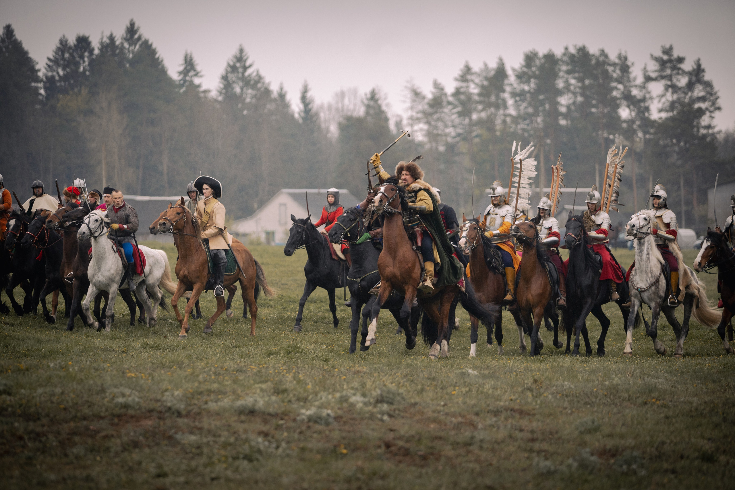 Золотая шпора. Огнем и мечем. День третий. Бой на поле. Профессиональный интерьерный и репортажный фотограф Минск и РБ. Максим Орлов