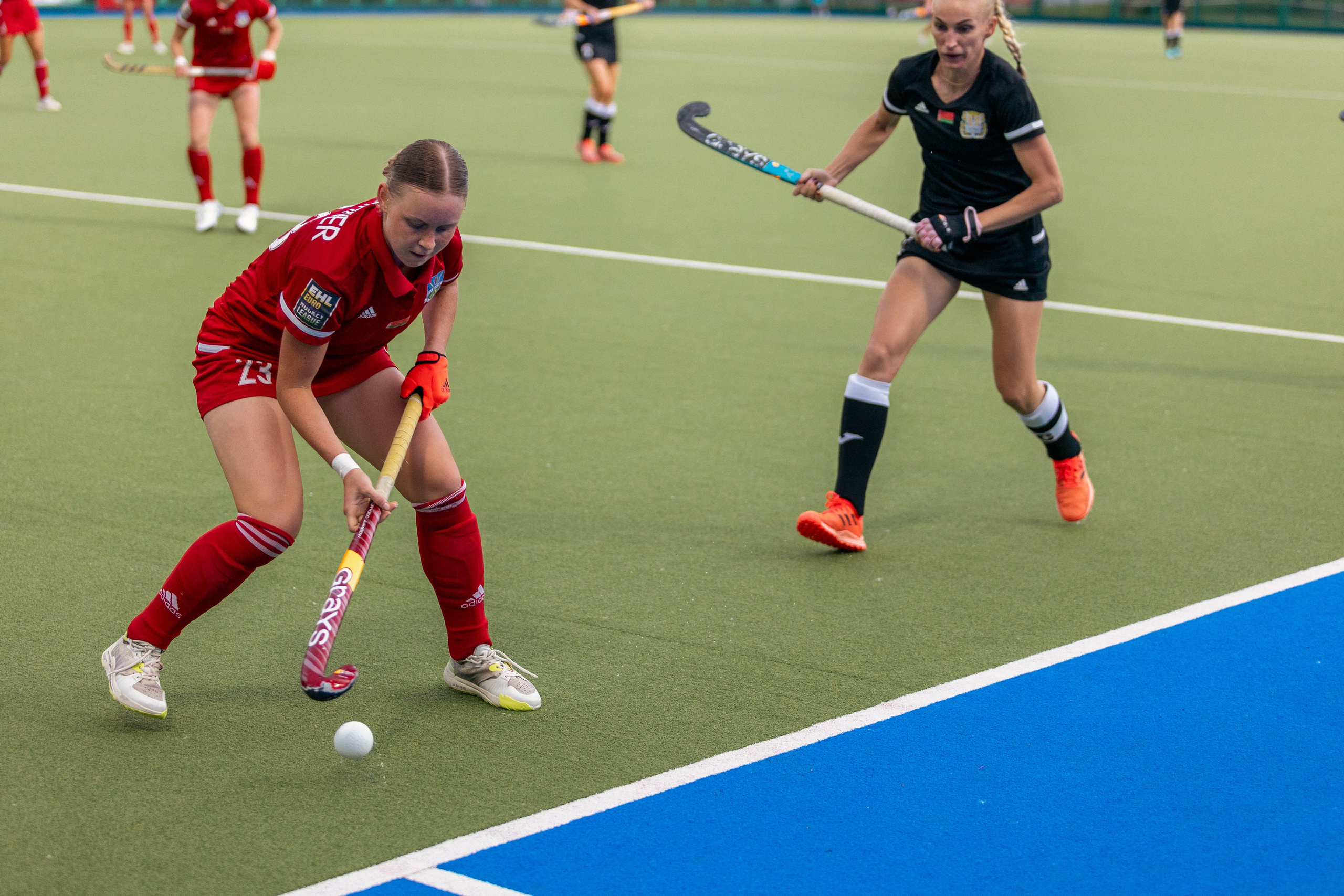 Хоккей на траве. Девушки. ХК Минск — ХК Виктория (Смолевичи) 10.06.2024. Профессиональный интерьерный и репортажный фотограф Минск и РБ. Максим Орлов