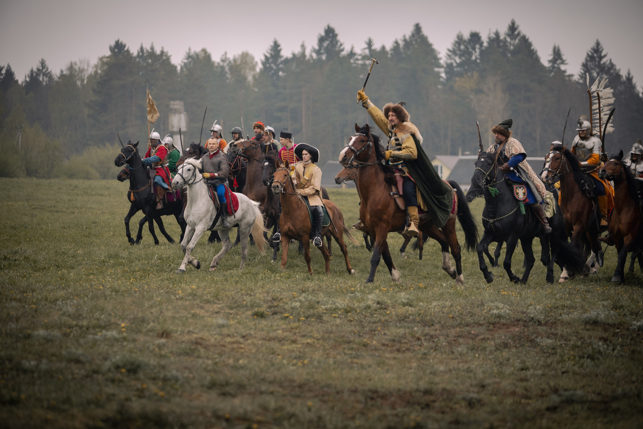 Золотая шпора. Огнем и мечем. День третий. Бой на поле. Профессиональный интерьерный и репортажный фотограф Минск и РБ. Максим Орлов