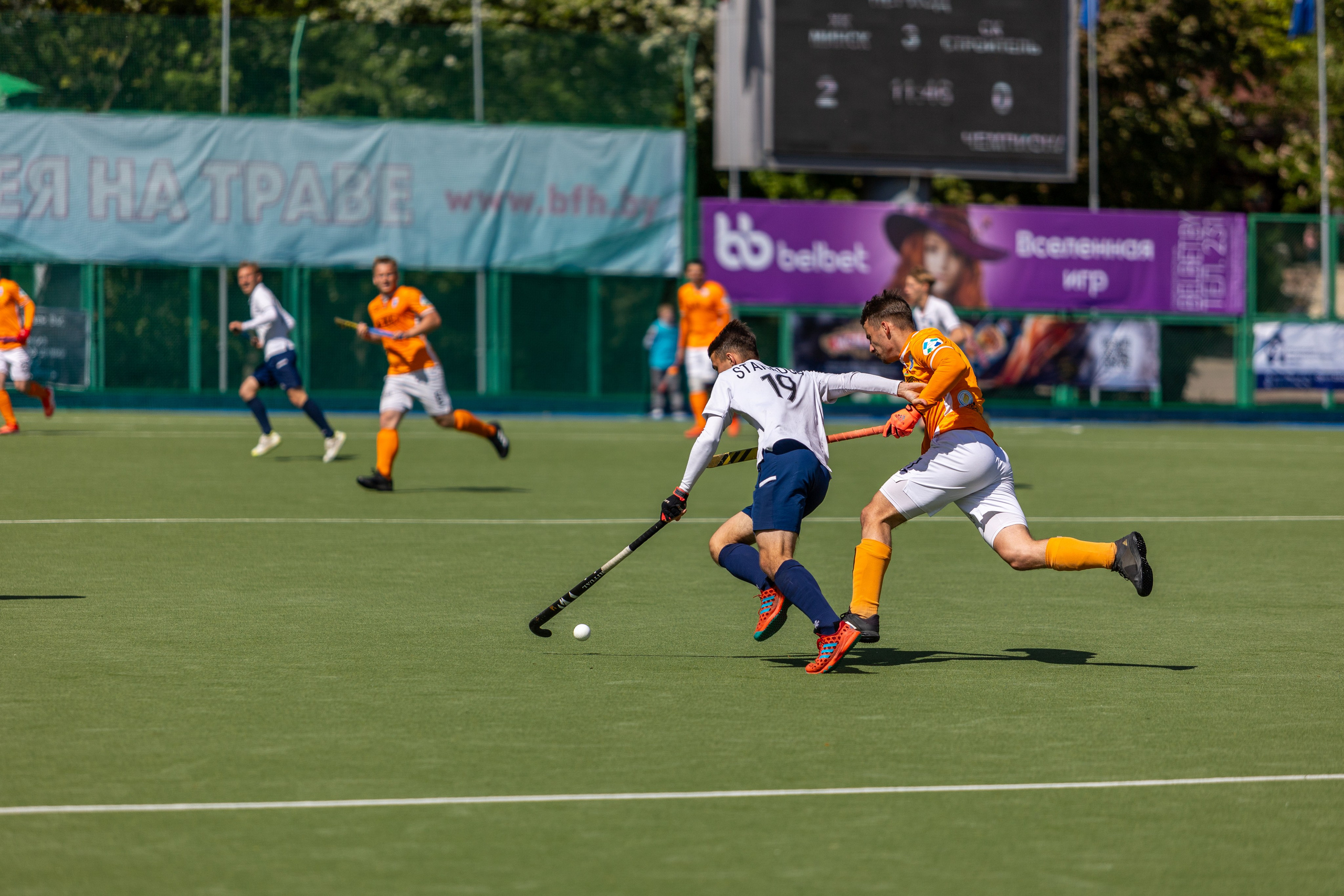 Хоккей на траве. ХК Минск — СК Строитель 12.05.2024. Профессиональный интерьерный и репортажный фотограф Минск и РБ. Максим Орлов