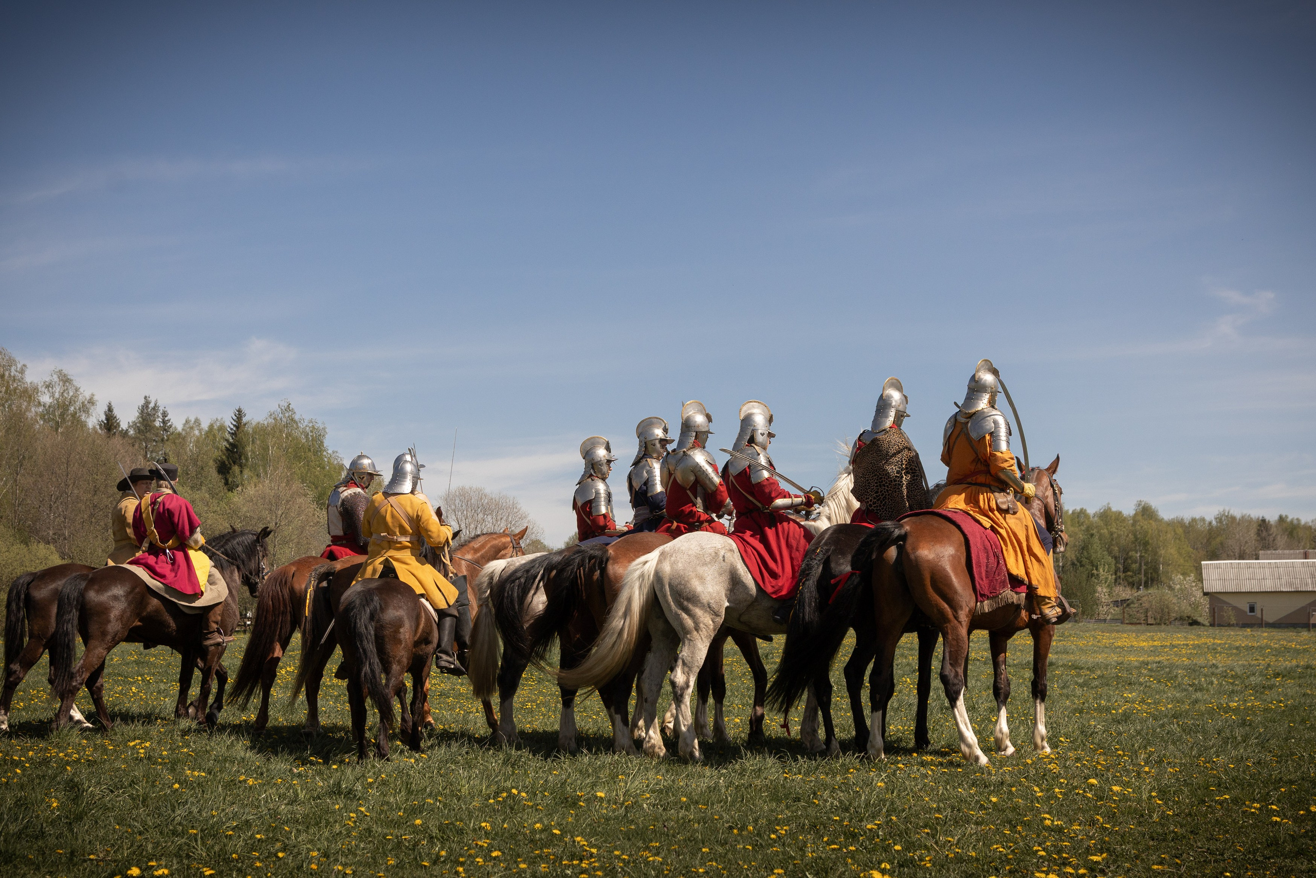 Золотая шпора. Огнем и мечем. День второй. Вылазка в лес. Штурм фортеции. Княжеский пир. Профессиональный интерьерный и репортажный фотограф Минск и РБ. Максим Орлов