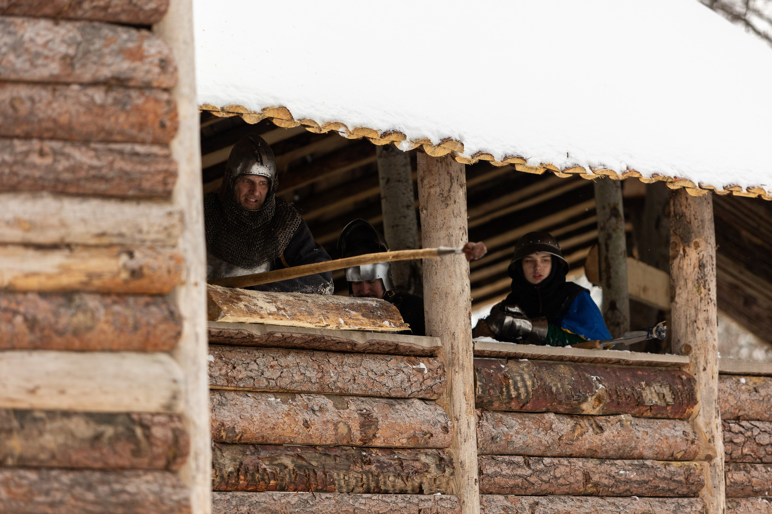 Зимние рыцарские маневры. Профессиональный интерьерный и репортажный фотограф Минск и РБ. Максим Орлов
