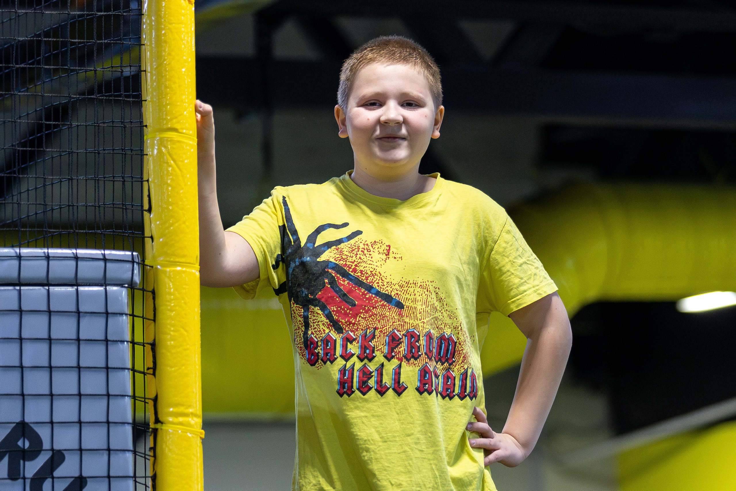 ДР Влада (батутная арена). Профессиональный интерьерный и репортажный фотограф Минск и РБ. Максим Орлов