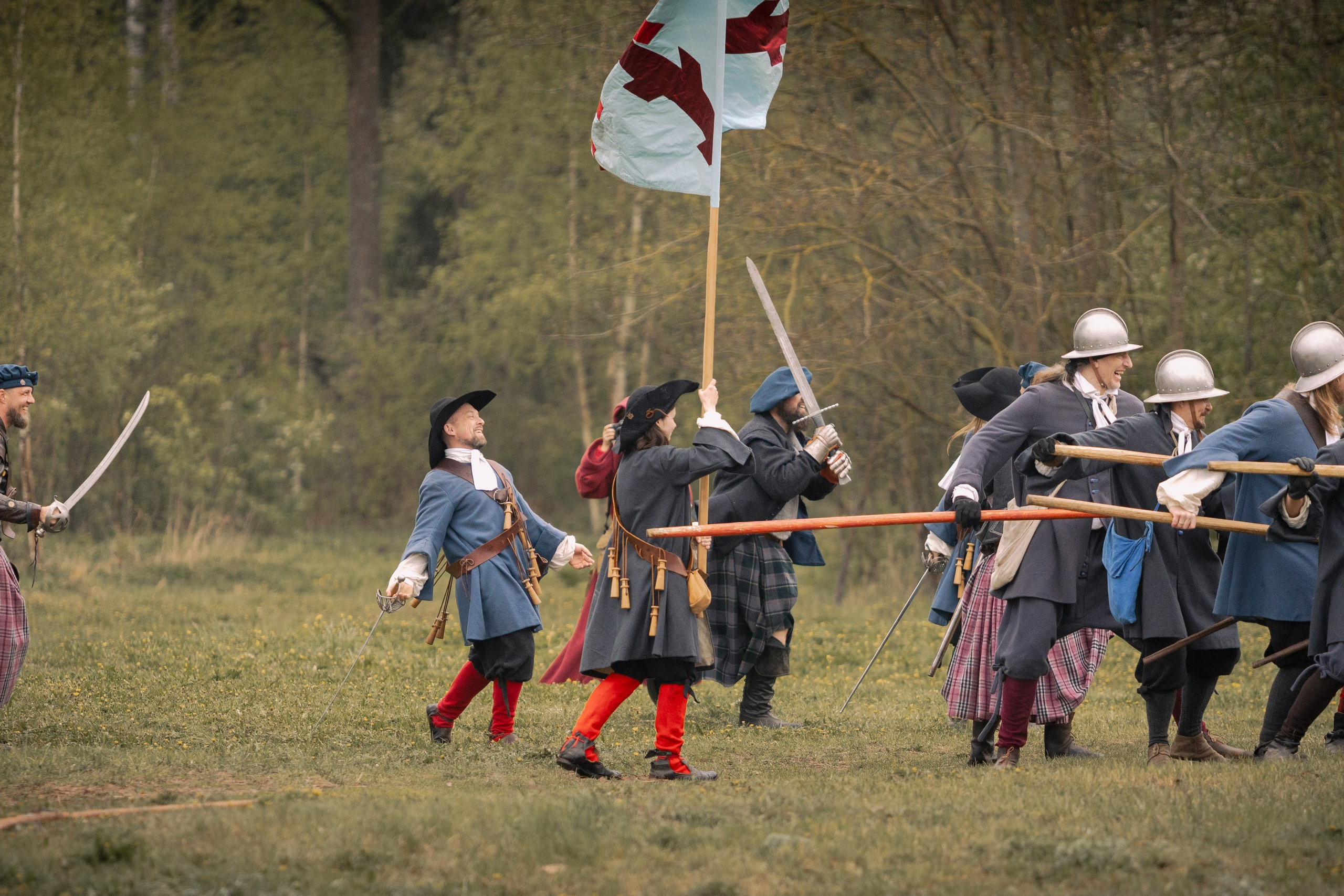 Золотая шпора. Огнем и мечем. День третий. Бой на поле. Профессиональный интерьерный и репортажный фотограф Минск и РБ. Максим Орлов