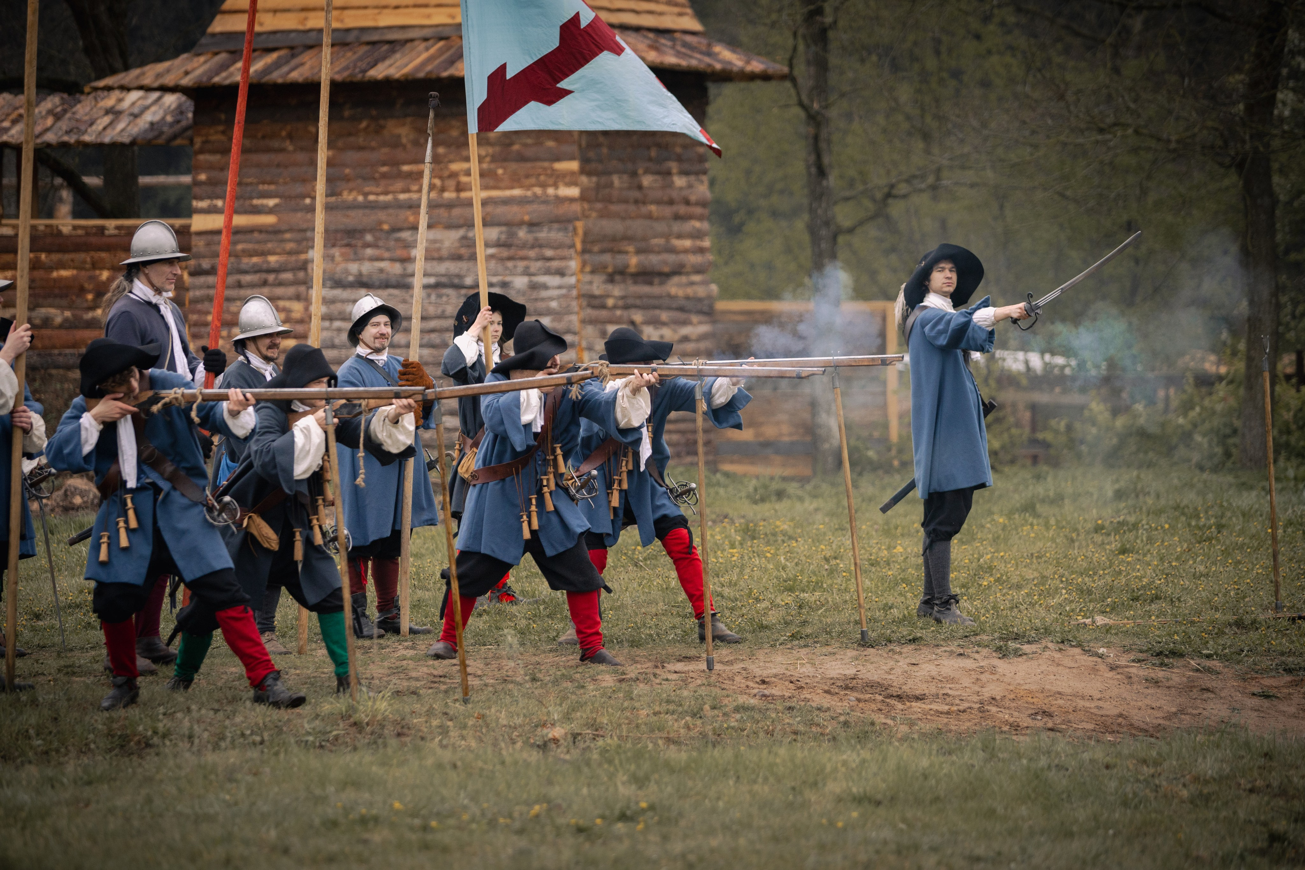 Золотая шпора. Огнем и мечем. День третий. Бой на поле. Профессиональный интерьерный и репортажный фотограф Минск и РБ. Максим Орлов