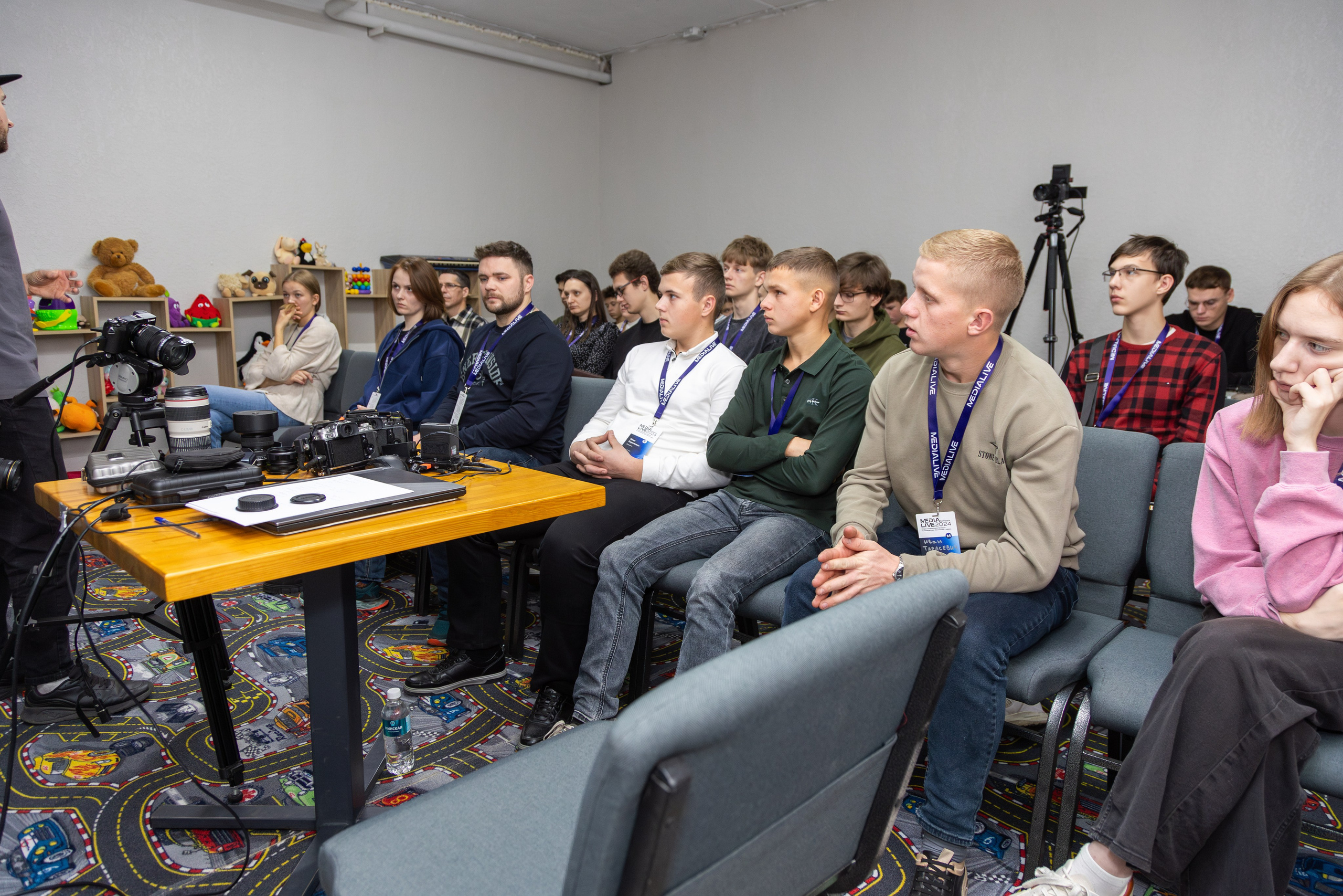 Конференция Medialive 2024. День второй. Профессиональный интерьерный и репортажный фотограф Минск и РБ. Максим Орлов